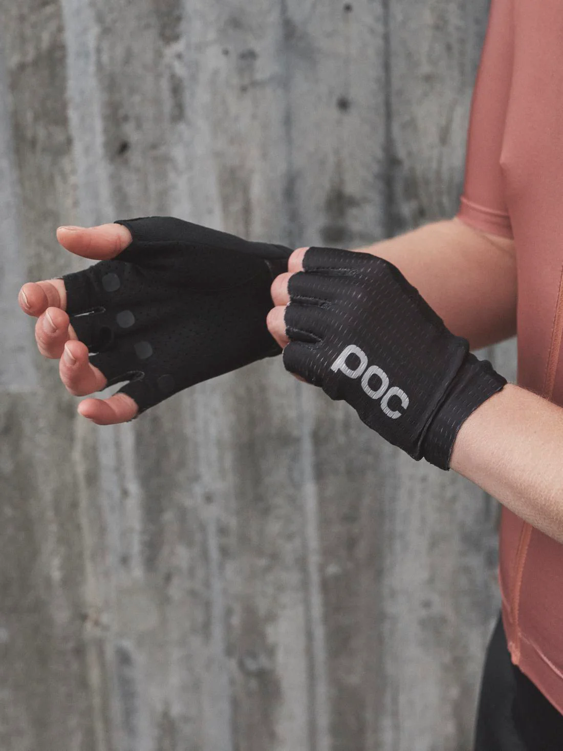 Rękawice rowerowe POC AGILE Short Glove - Ur. Black - Image 2