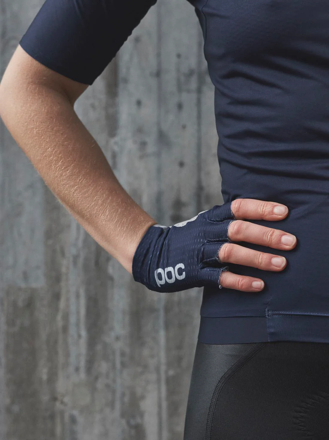 Rękawice rowerowe POC AGILE Short Glove - Turmaline Navy - Image 2