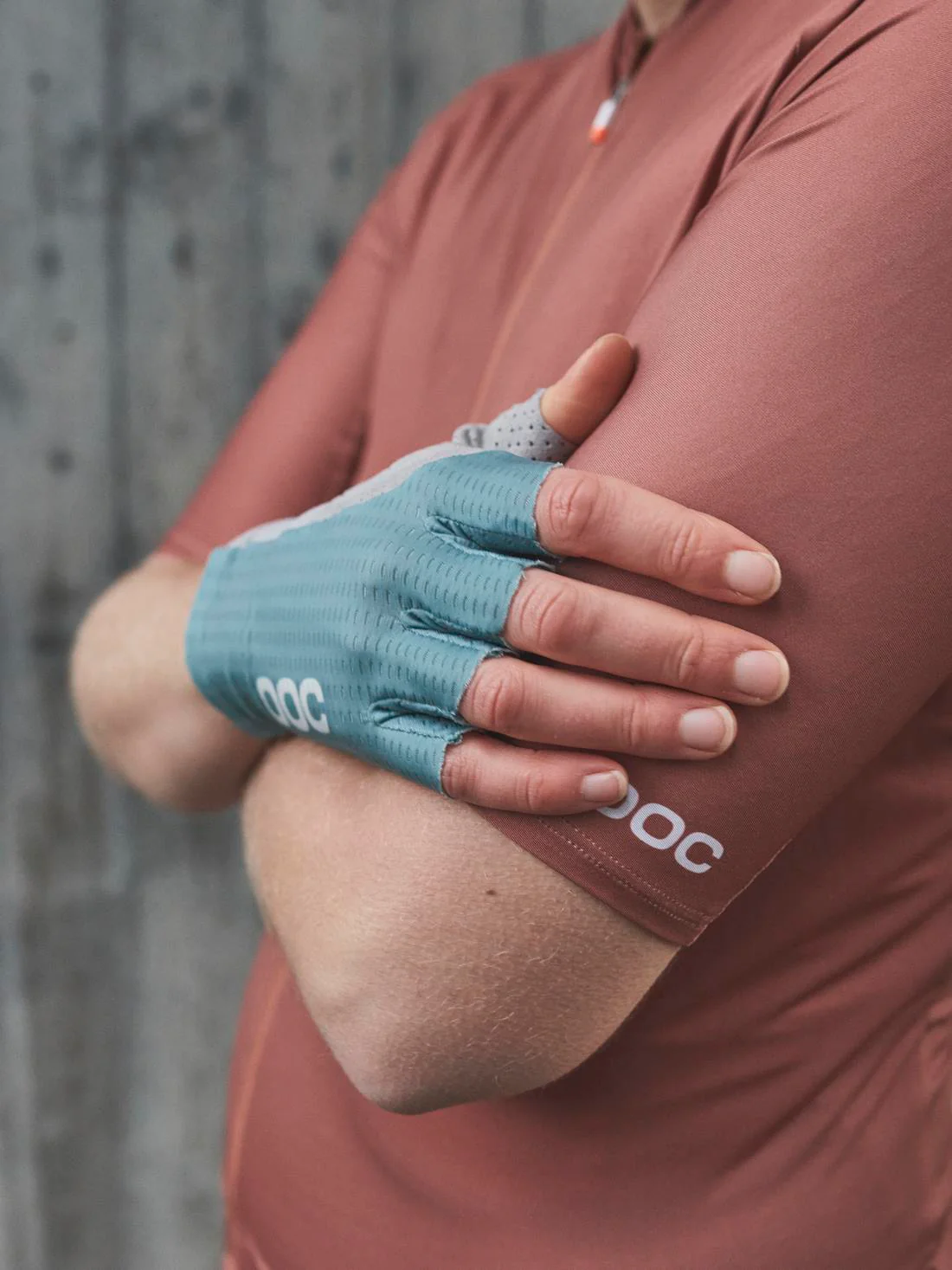 Rękawice rowerowe POC AGILE Short Glove - Lt Dioptase Blue - Image 4