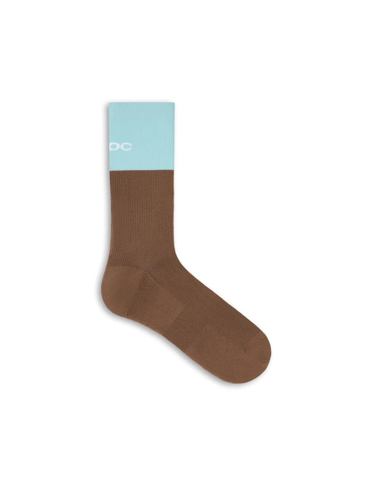 Skarpety rowerowe POC Motion MTB Long Sock - Bron. Brown/Lazurite Blue - Image 2
