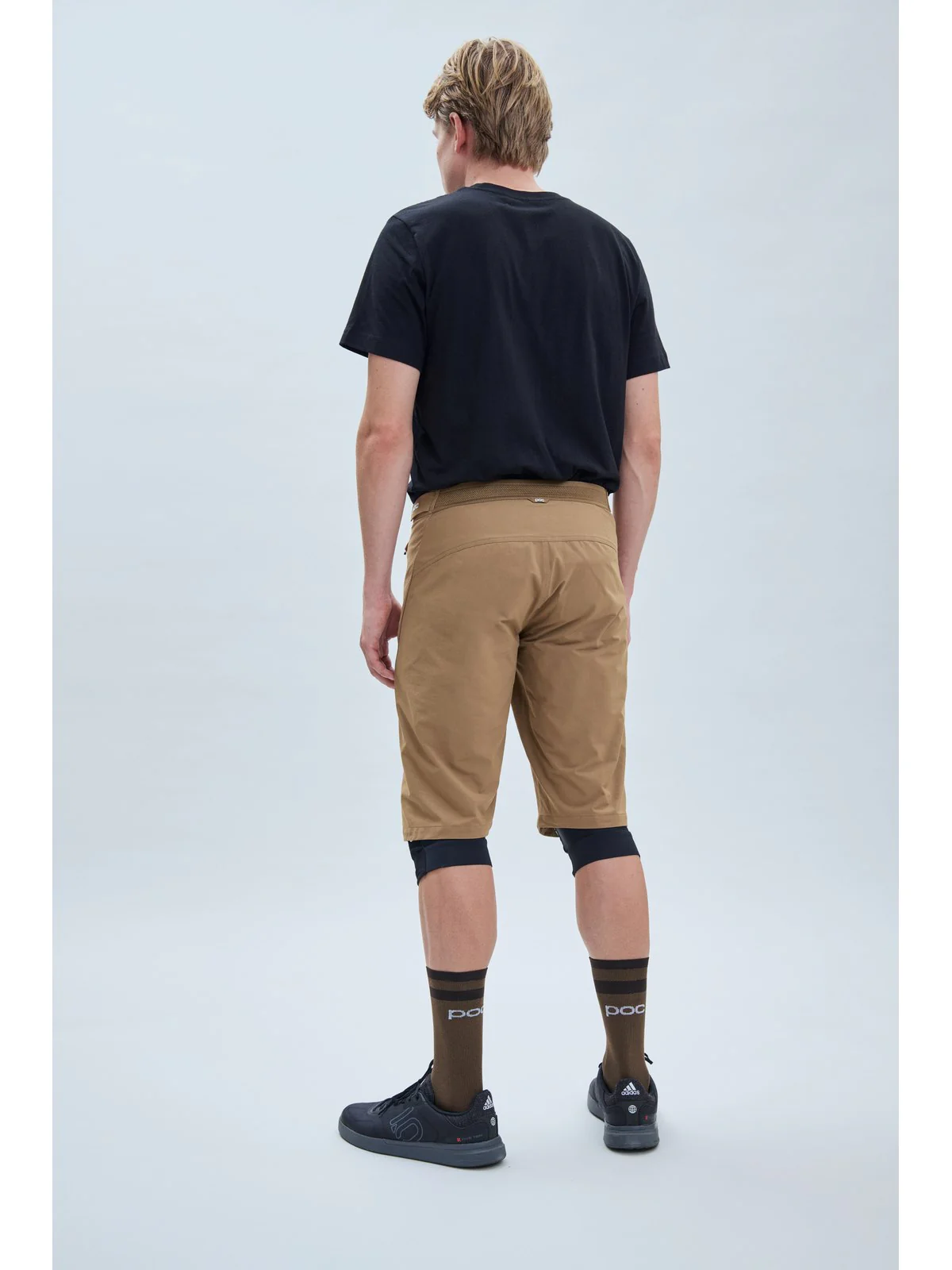 Spodenki rowerowe POC Essential Enduro Shorts - Jasper Brown - Image 3