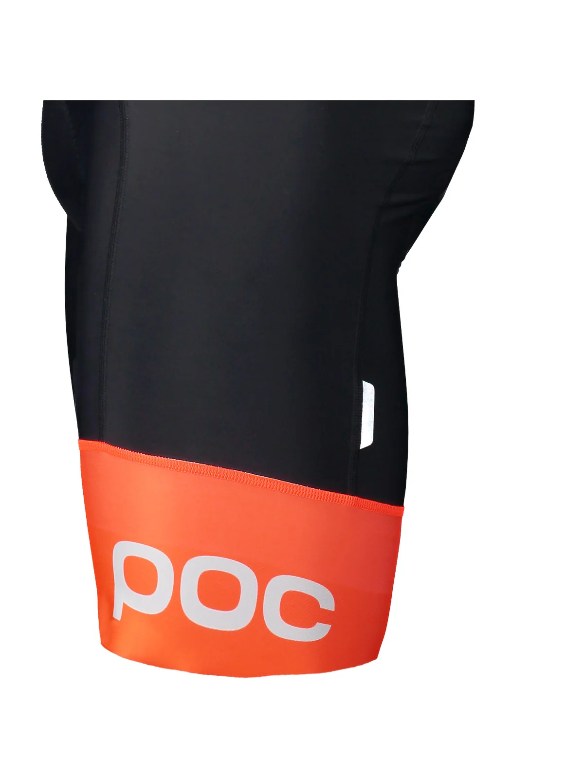 Spodenki rowerowe POC ESSENTIAL ROAD VPDs - Ur. Black/Hydr. White - Image 4