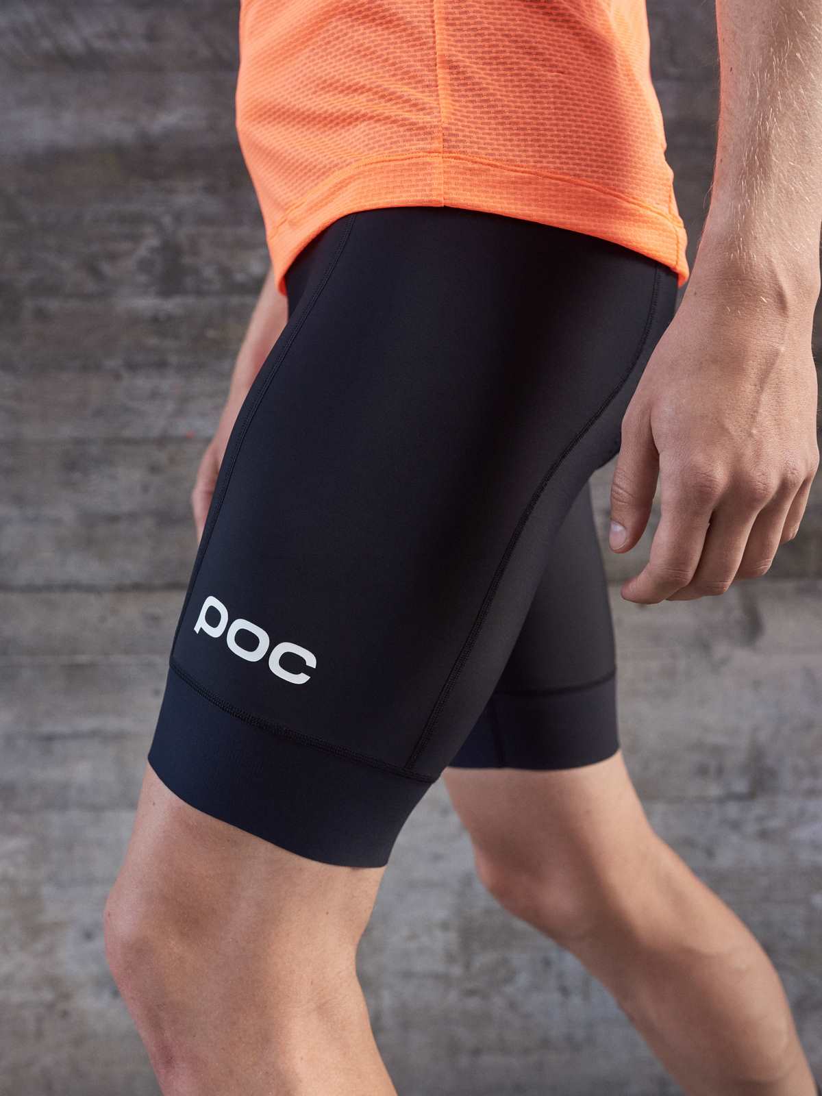 Spodenki rowerowe POC M's AIR Indoor Shorts - Ur. Black - Image 2