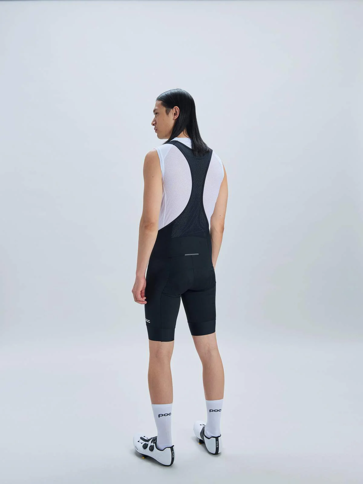 Spodenki rowerowe POC M's Cadence Bib Shorts - Ur. Black - Image 6