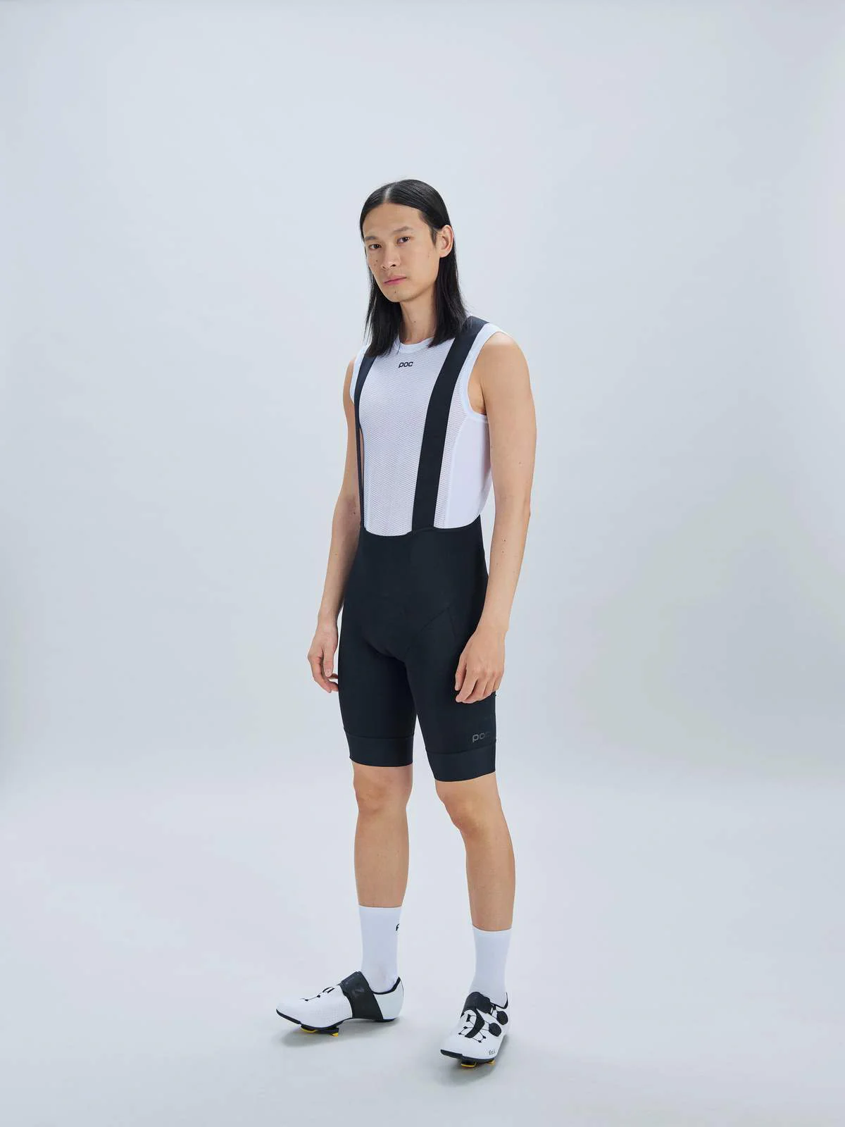 Spodenki rowerowe POC M's Cadence Cargo Bib Shorts - Ur. Black - Image 2