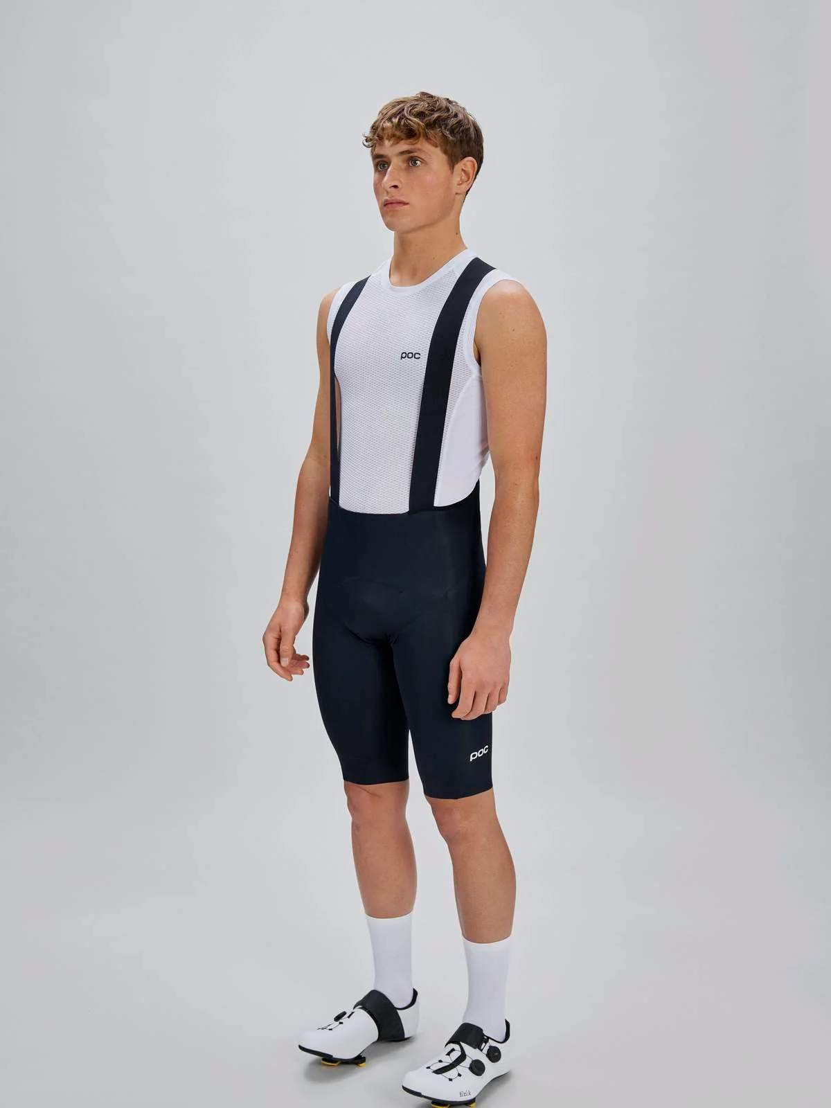 Spodenki rowerowe POC M's Raceday Bib Shorts - Ur. Black - Image 2