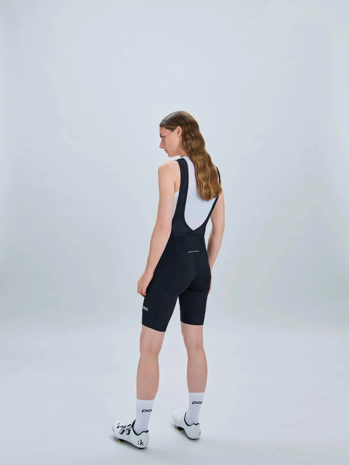 Spodenki rowerowe POC W's Cadence Bib Shorts - Ur. Black - Image 3