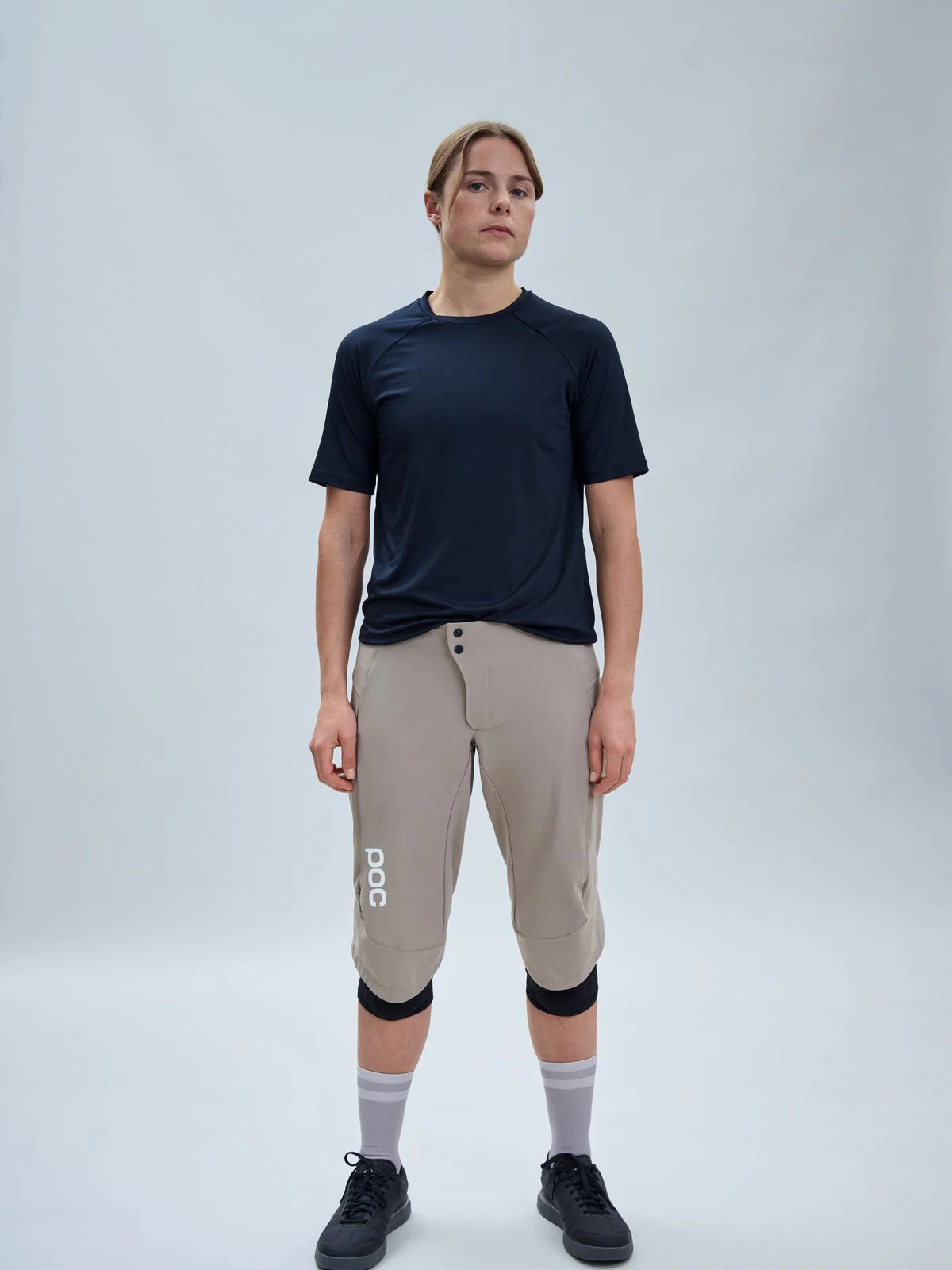 Spodenki rowerowe POC W's Infinite All-mountain Shorts - Moonstone Grey - Image 7