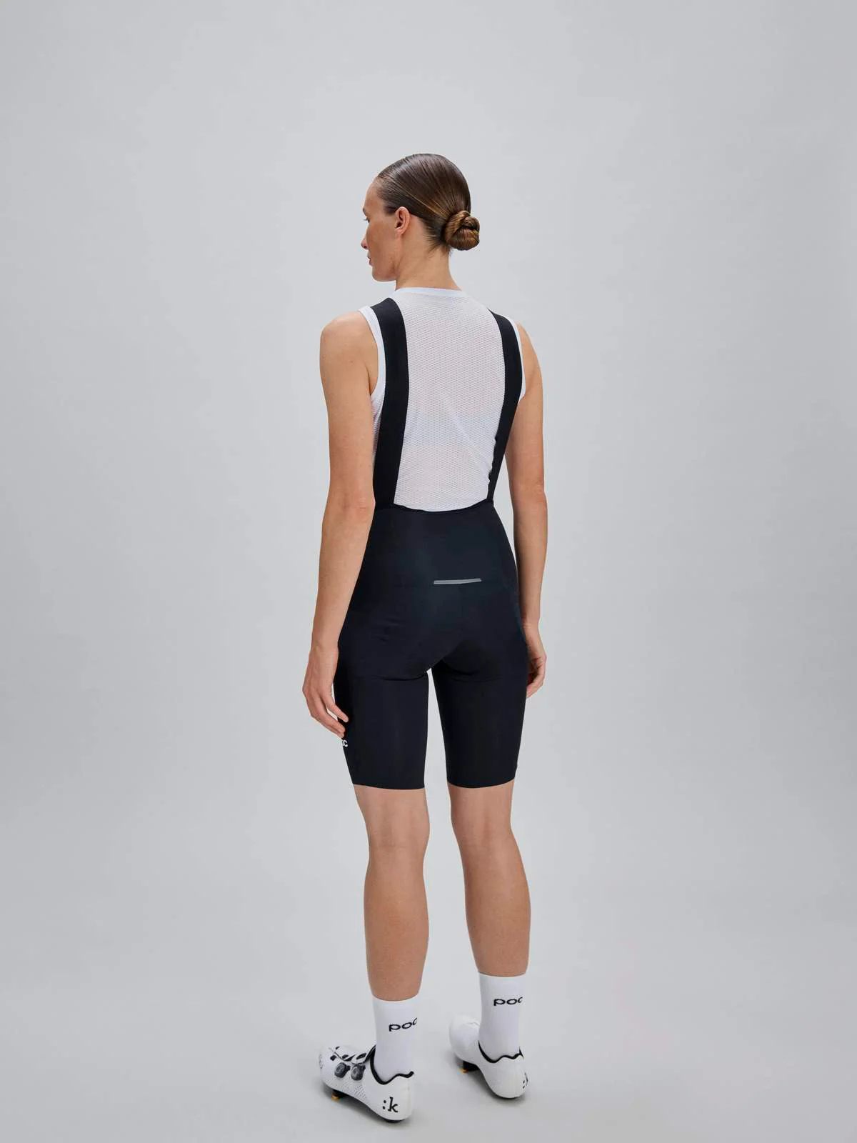 Spodenki rowerowe POC W's Raceday Bib Shorts - Ur. Black - Image 3