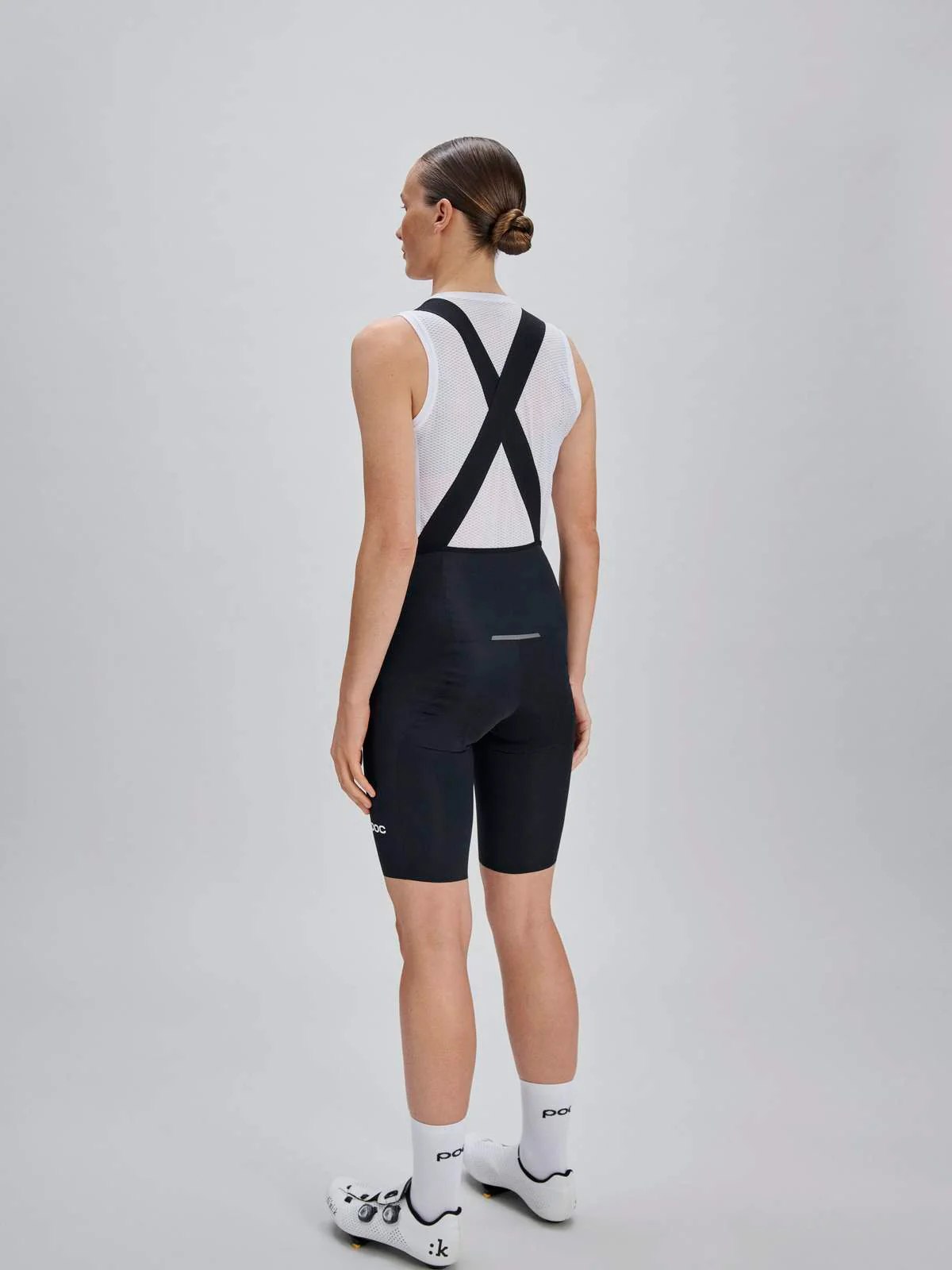 Spodenki rowerowe POC W's Raceday Bib Shorts - Ur. Black - Image 7