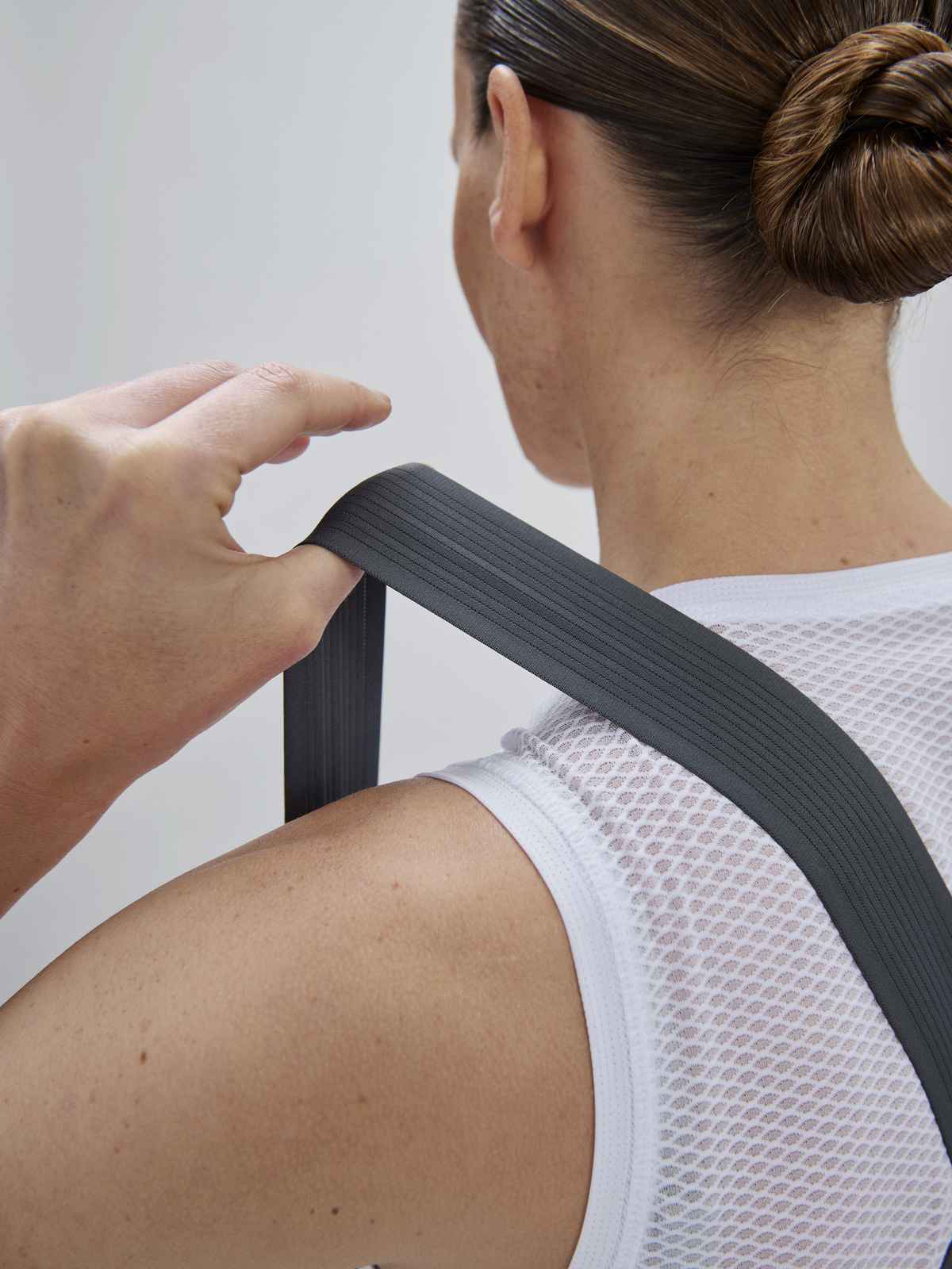 Spodenki rowerowe POC W's Raceday Bib Shorts - Sylvanite Grey - Image 6