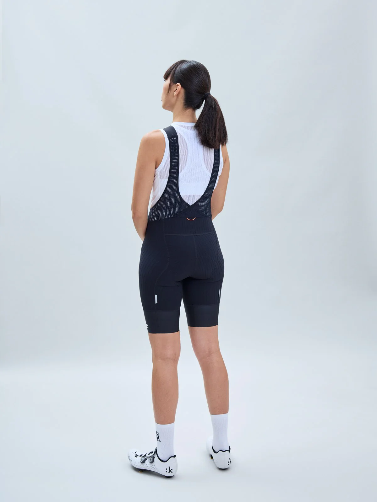 Spodenki rowerowe POC W's Raceday Bibshorts - Ur. Black - Image 3