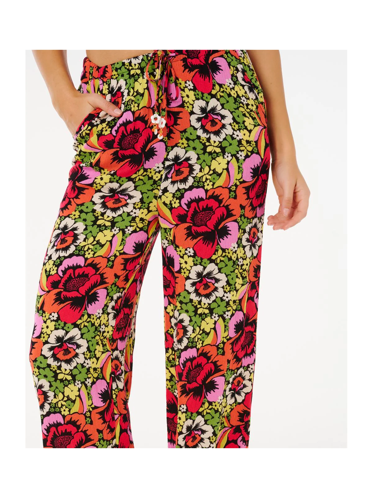 Spodnie damskie RIP CURL Blooming Wide Leg Pant multikolor - Image 4