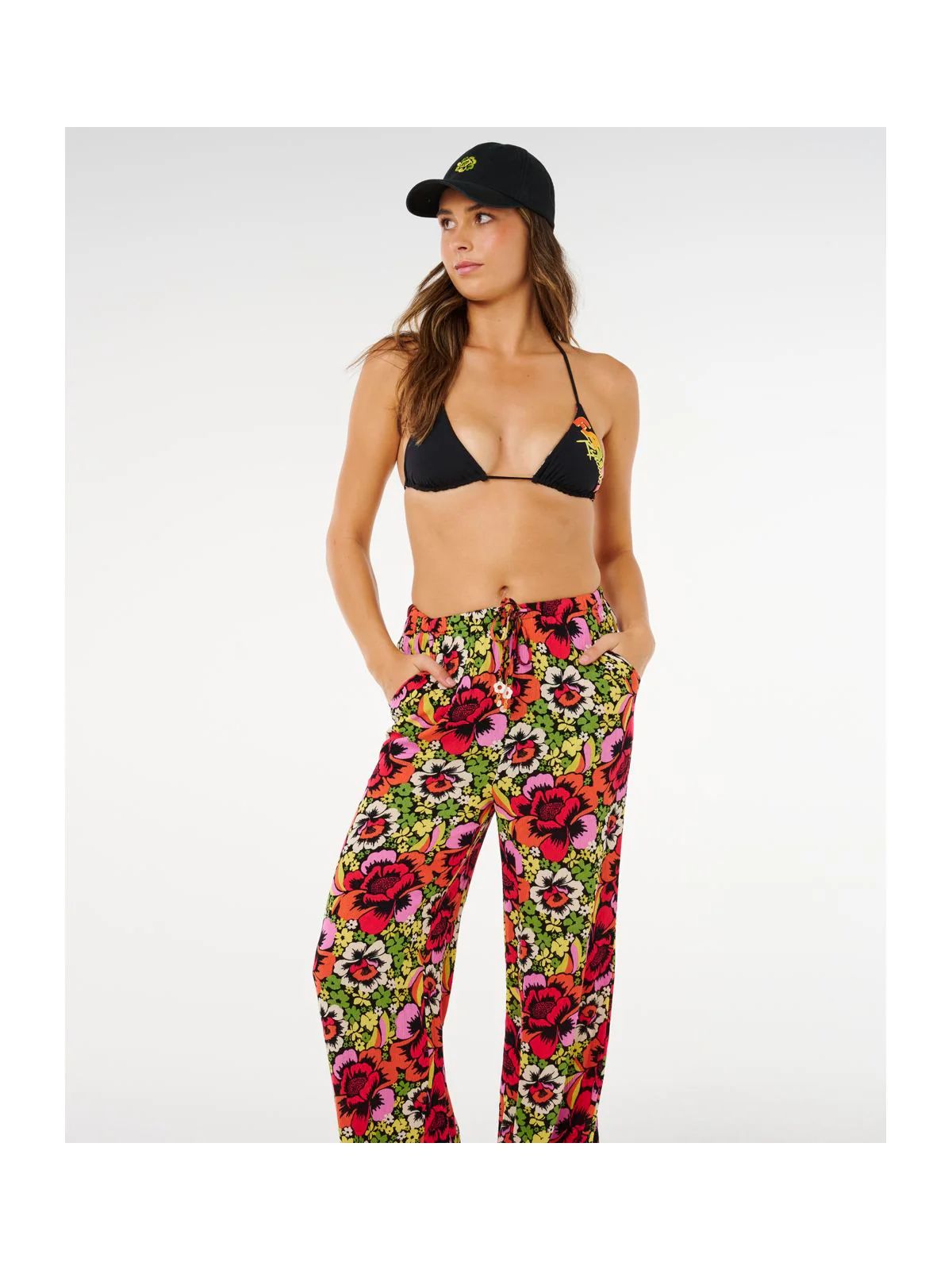 Spodnie damskie RIP CURL Blooming Wide Leg Pant multikolor - Image 5