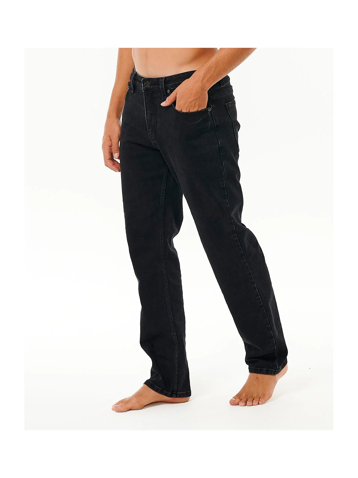Spodnie męskie RIP CURL Classic Surf Denim Pant czarne - Image 2