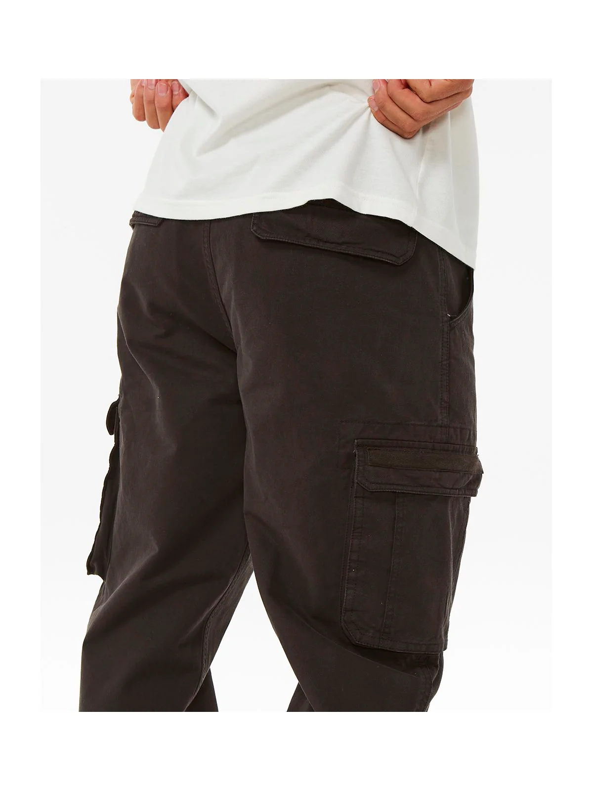Spodnie męskie RIP CURL Classic Surf Trail Cargo Pant czarne - Image 4