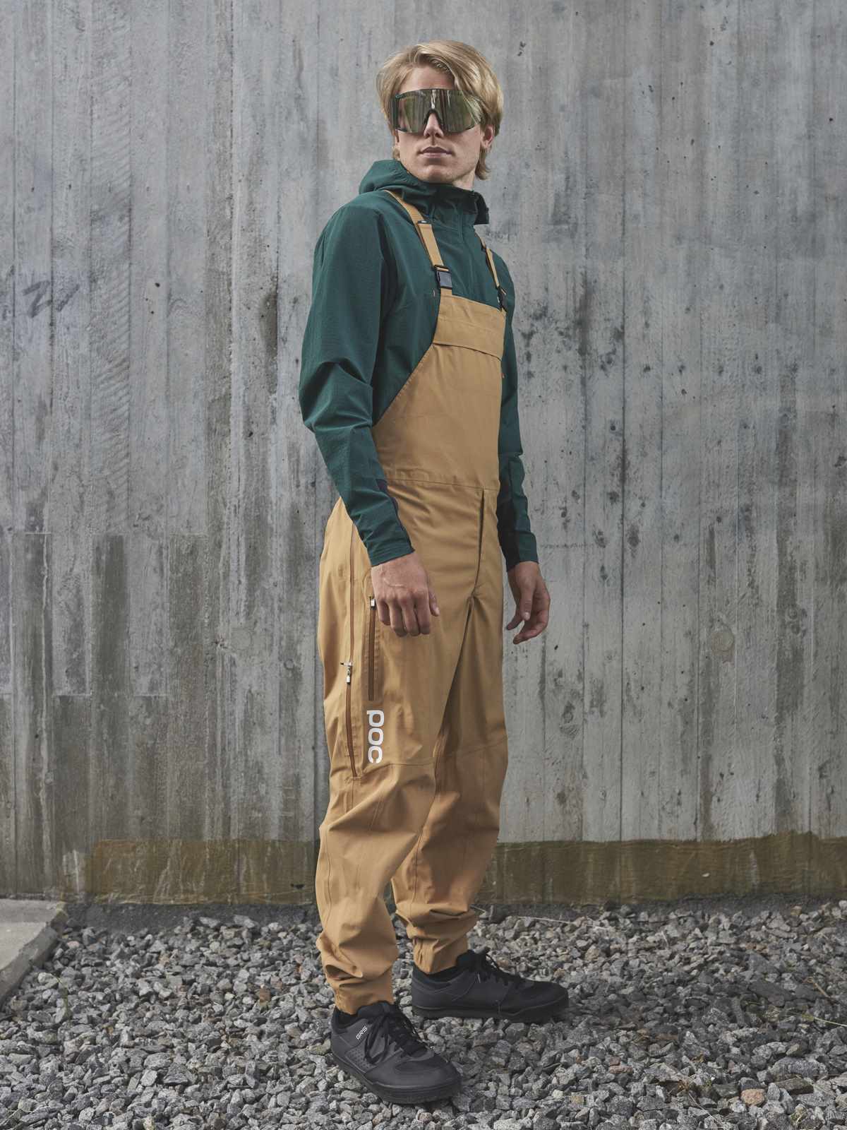 Spodnie rowerowe POC Consort MTB Dungaree - Arag. Brown - Image 2