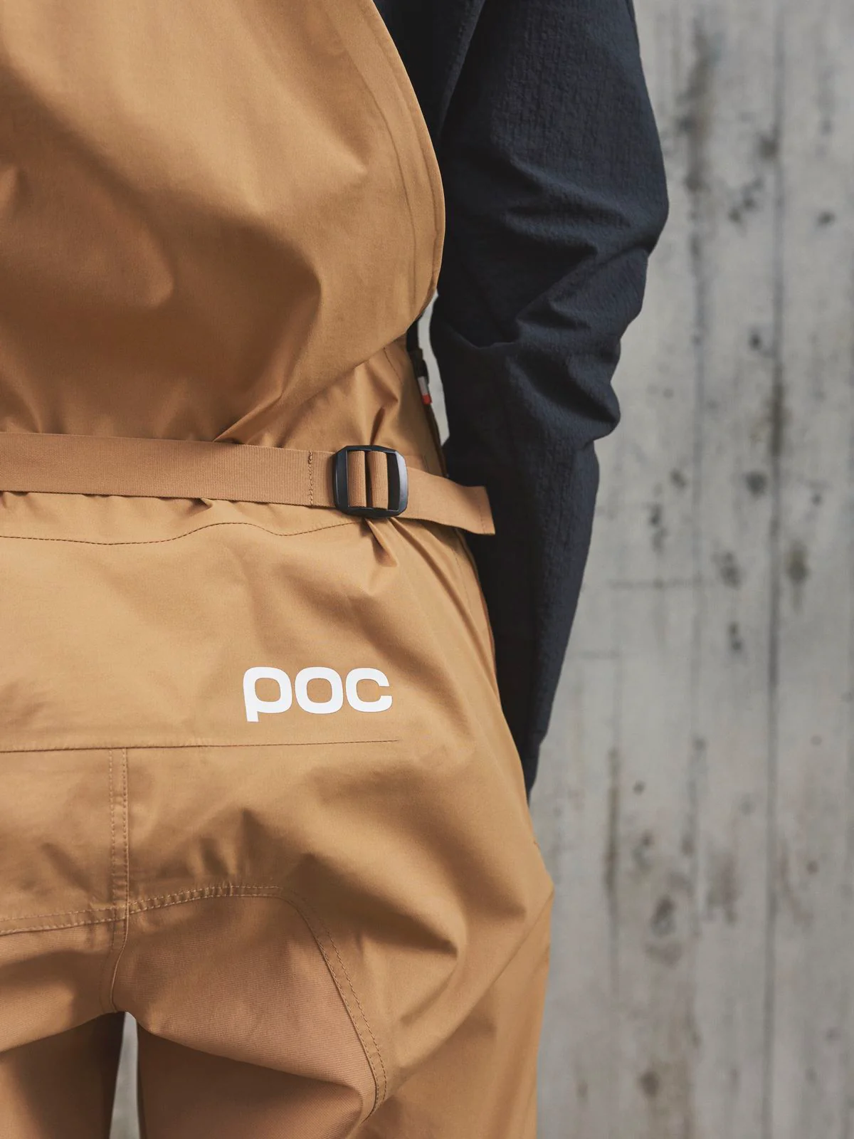 Spodnie rowerowe POC Consort MTB Dungaree - Arag. Brown - Image 4