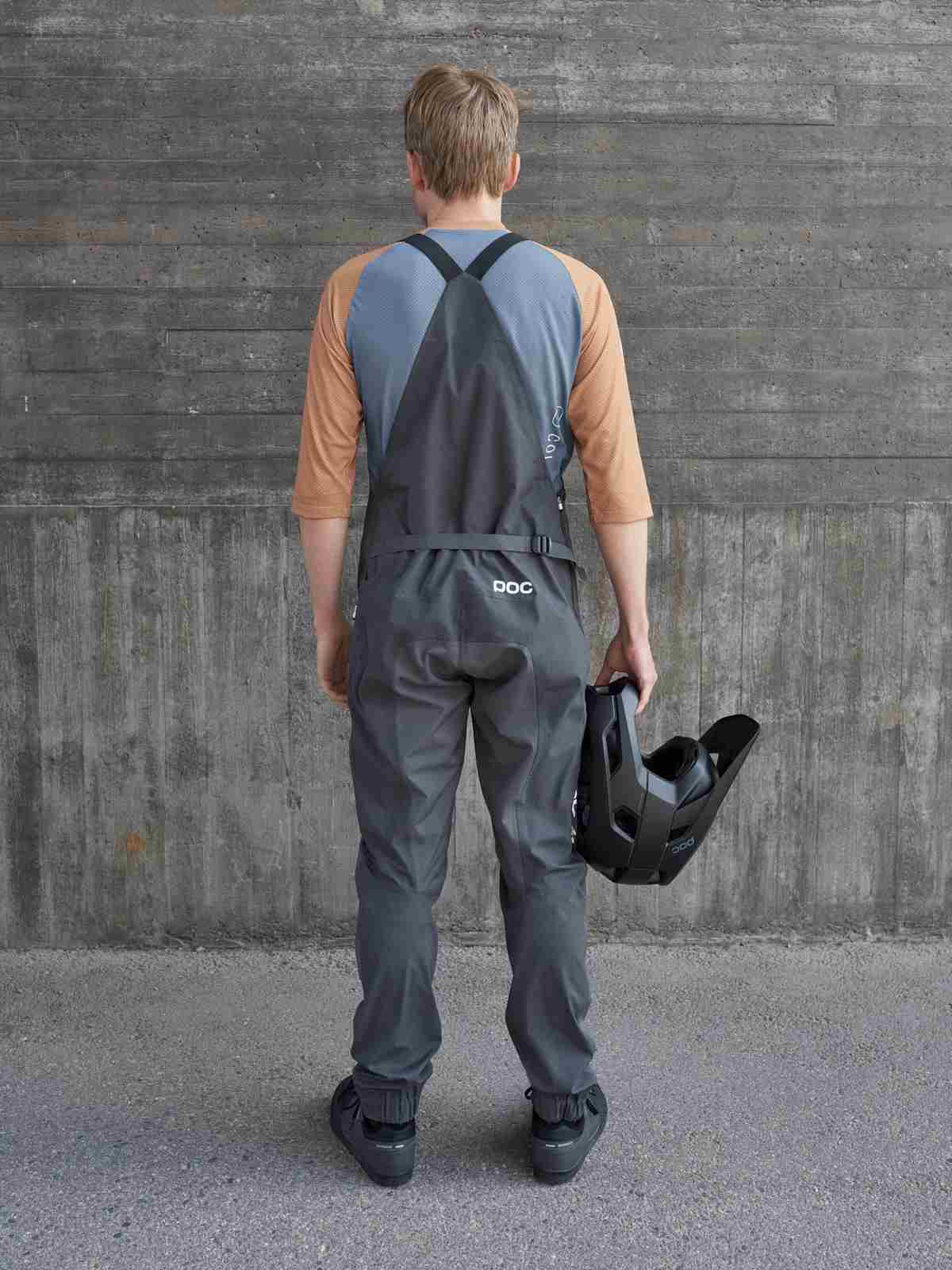 Spodnie rowerowe POC Consort MTB Dungaree - Sylvanite Grey - Image 5