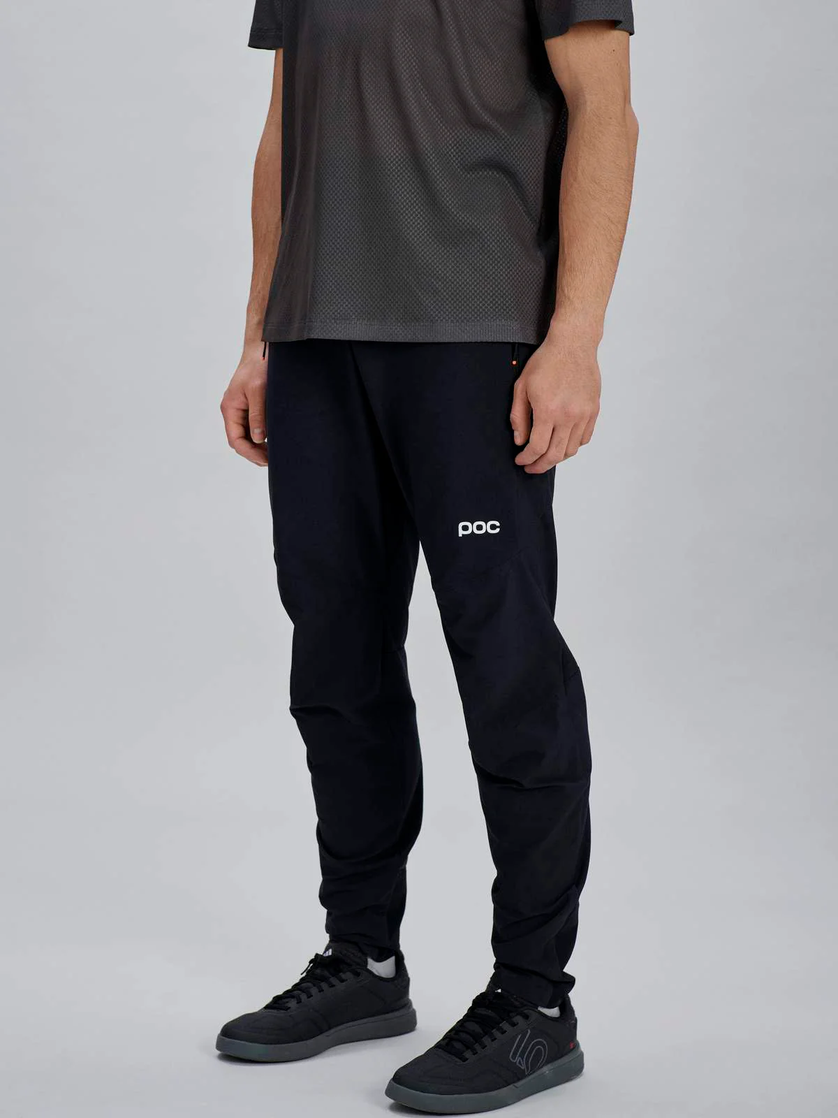 Spodnie rowerowe POC M's Motion Pants - Ur. Black - Image 2