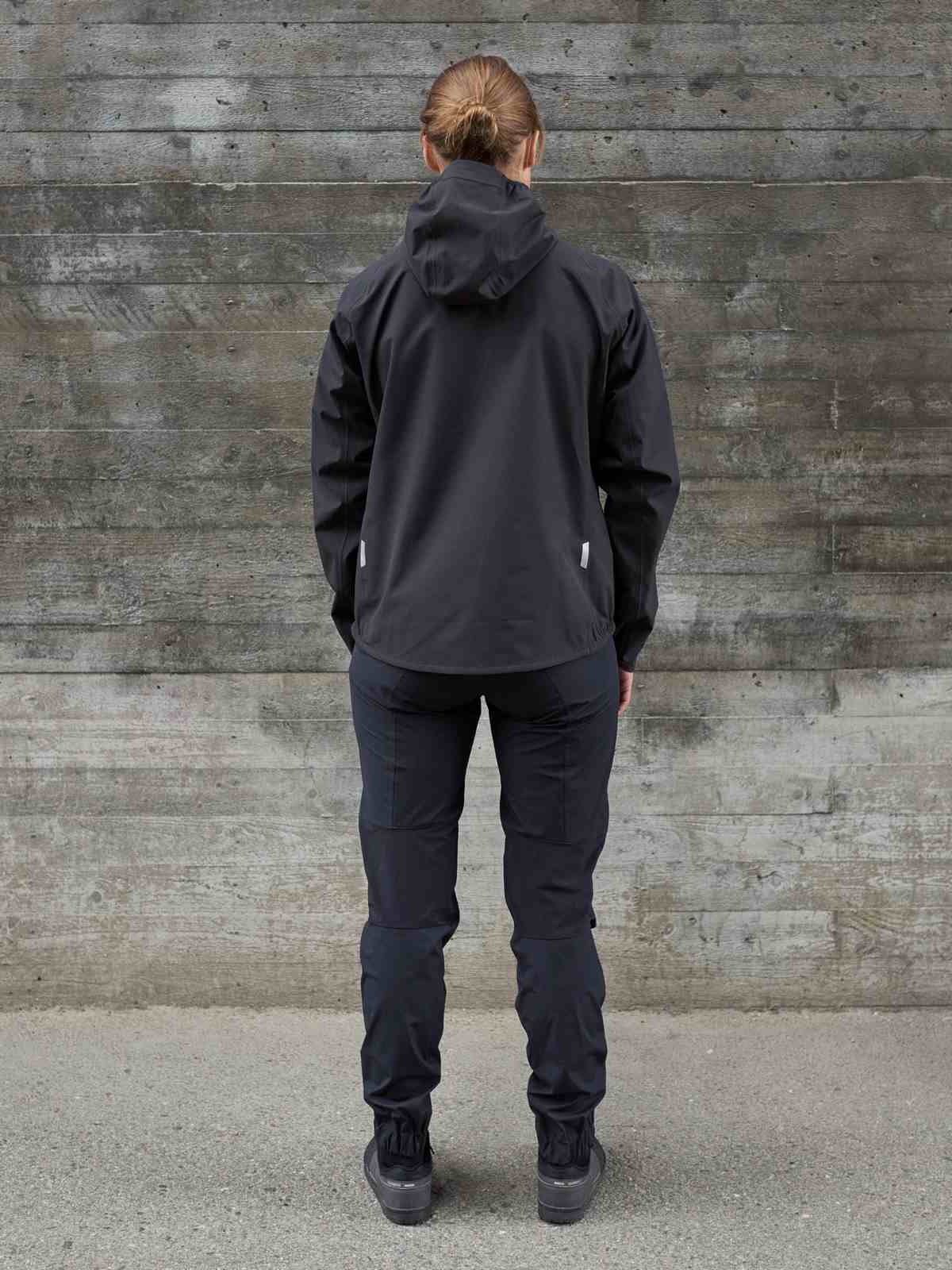 Spodnie rowerowe POC W's Ardour All-weather Pants - Ur. Black - Image 4