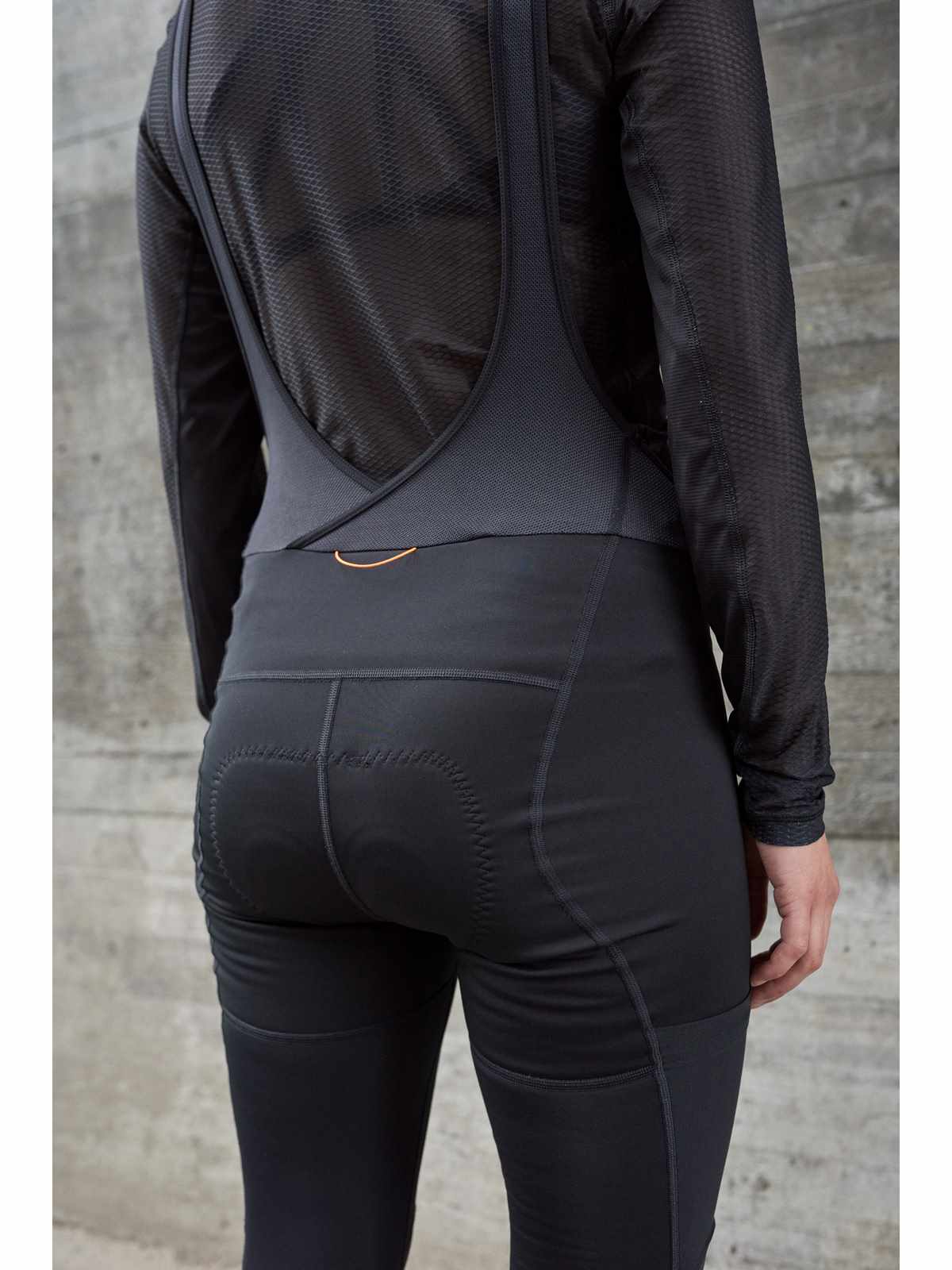 Spodnie rowerowe POC W's Thermal Cargo Tights - Ur. Black - Image 3