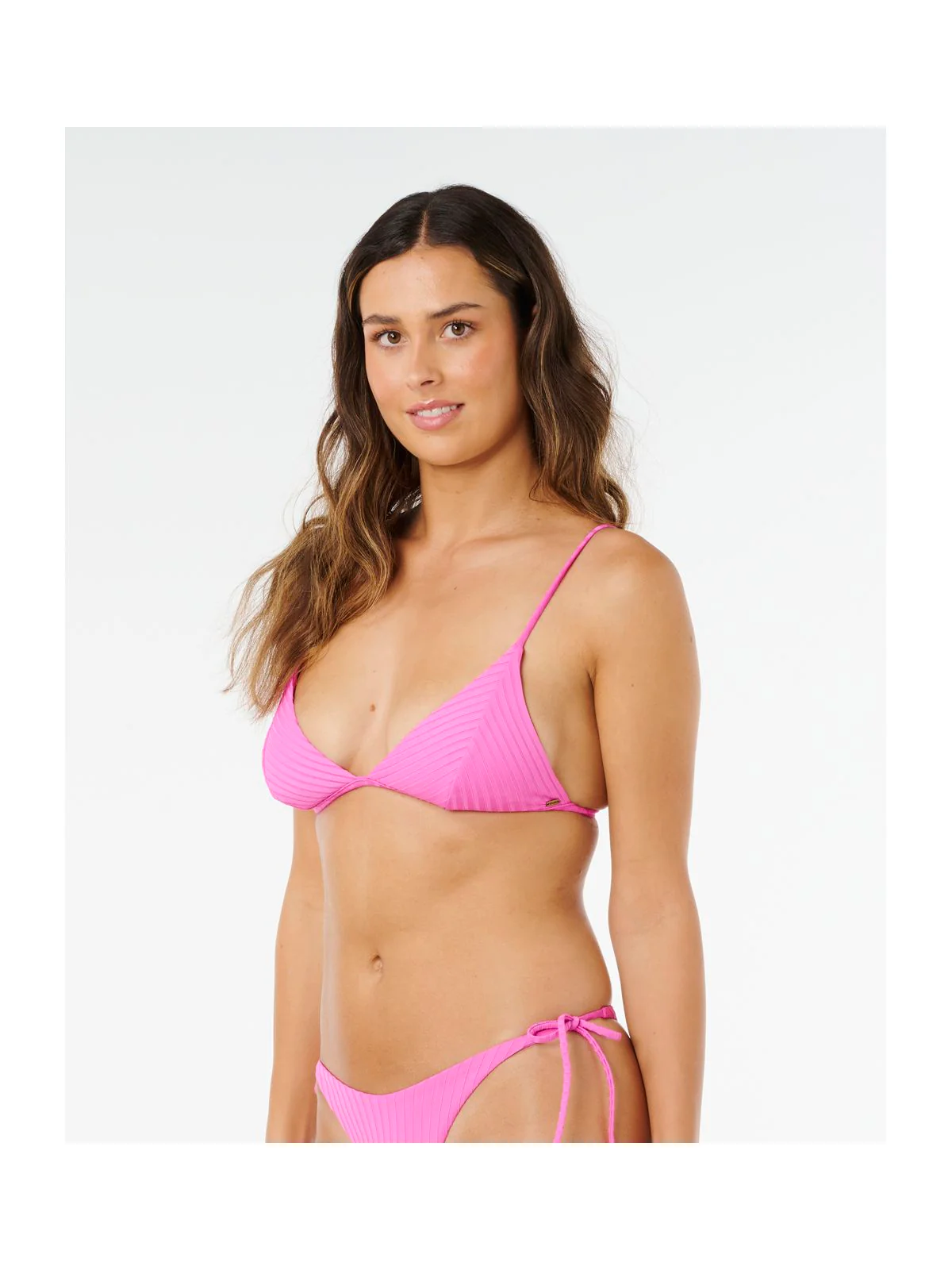 Stanik damski RIP CURL Premium Surf Banded Fixed Tri różowy - Image 2