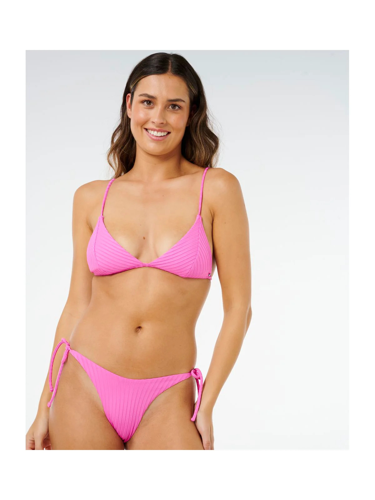 Stanik damski RIP CURL Premium Surf Banded Fixed Tri różowy - Image 6