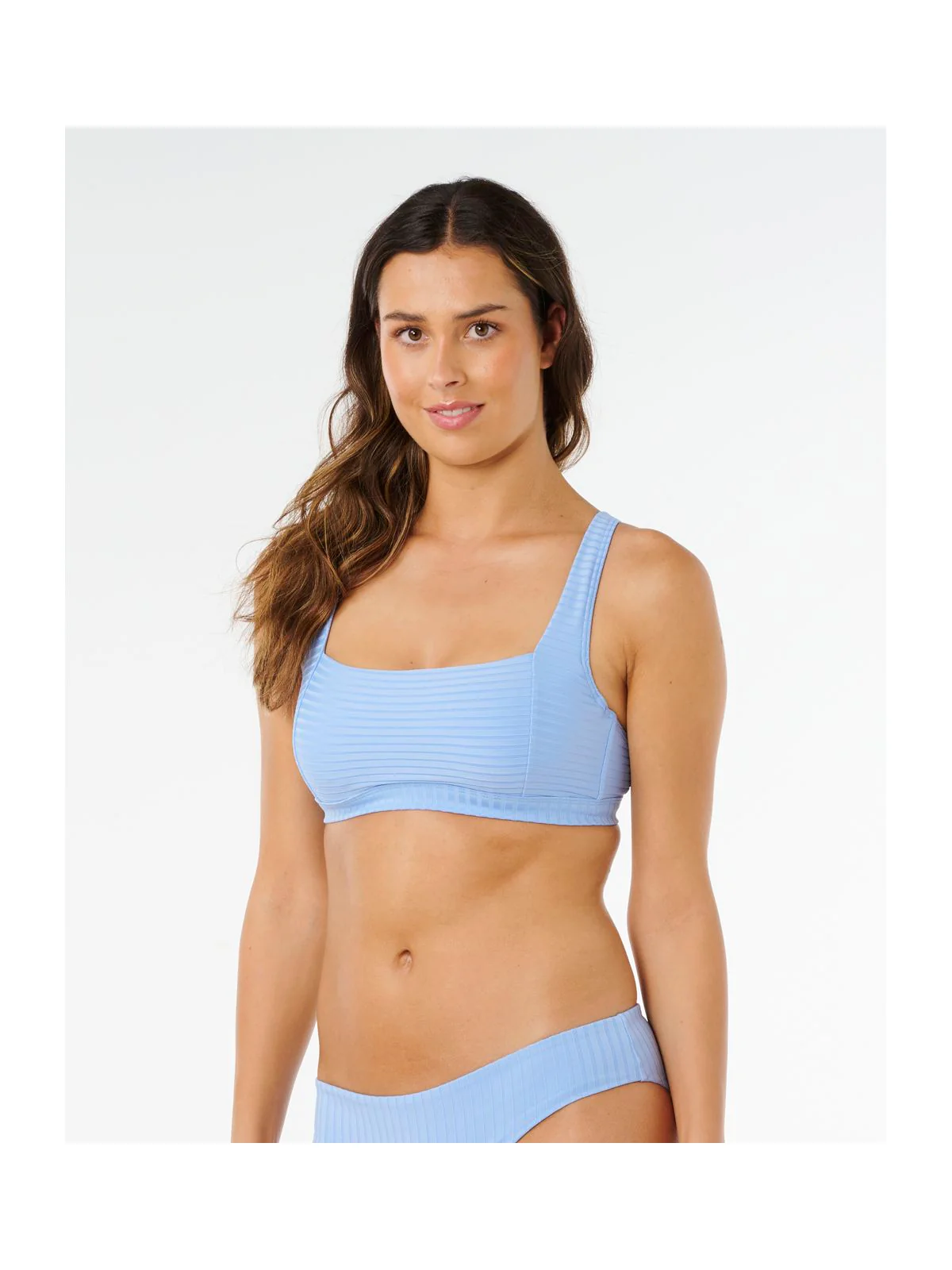 Stanik damski RIP CURL Premium Surf D-Dd Crop niebieski - Image 2