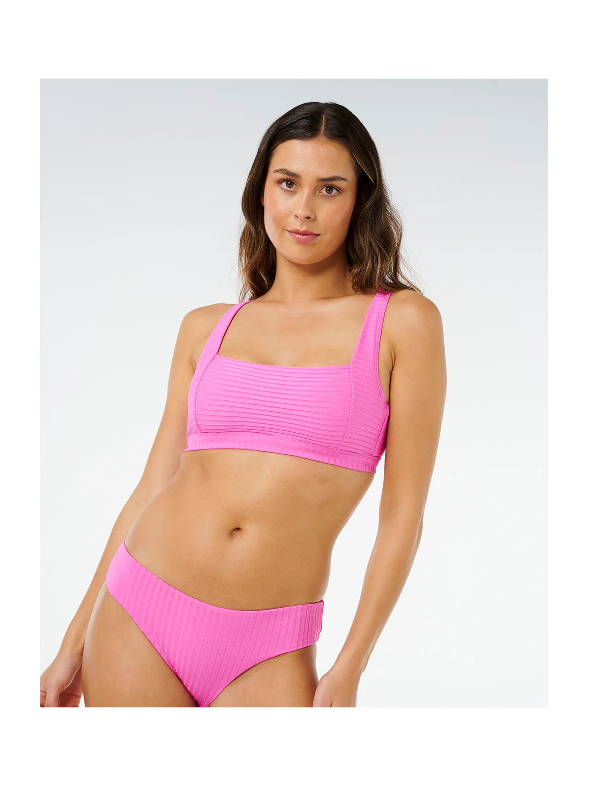 Stanik damski RIP CURL Premium Surf D-Dd Crop różowy - Image 6