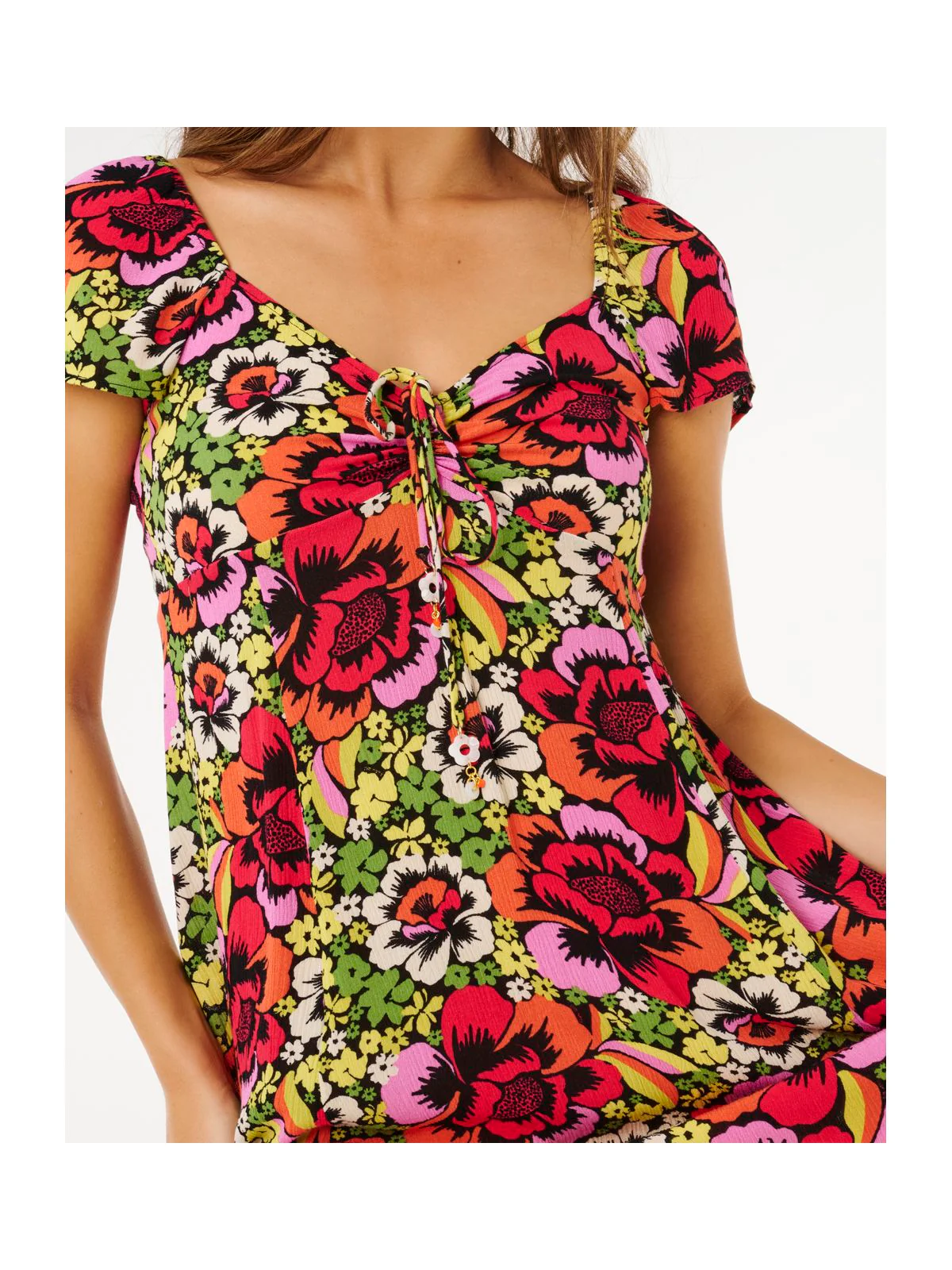Sukienka RIP CURL Blooming Mini Dress multikolor - Image 2