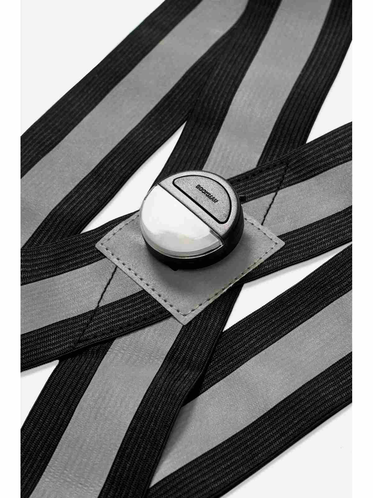 Szelki rowerowe BOOKMAN Reflective Cross Belt czarny - Image 4