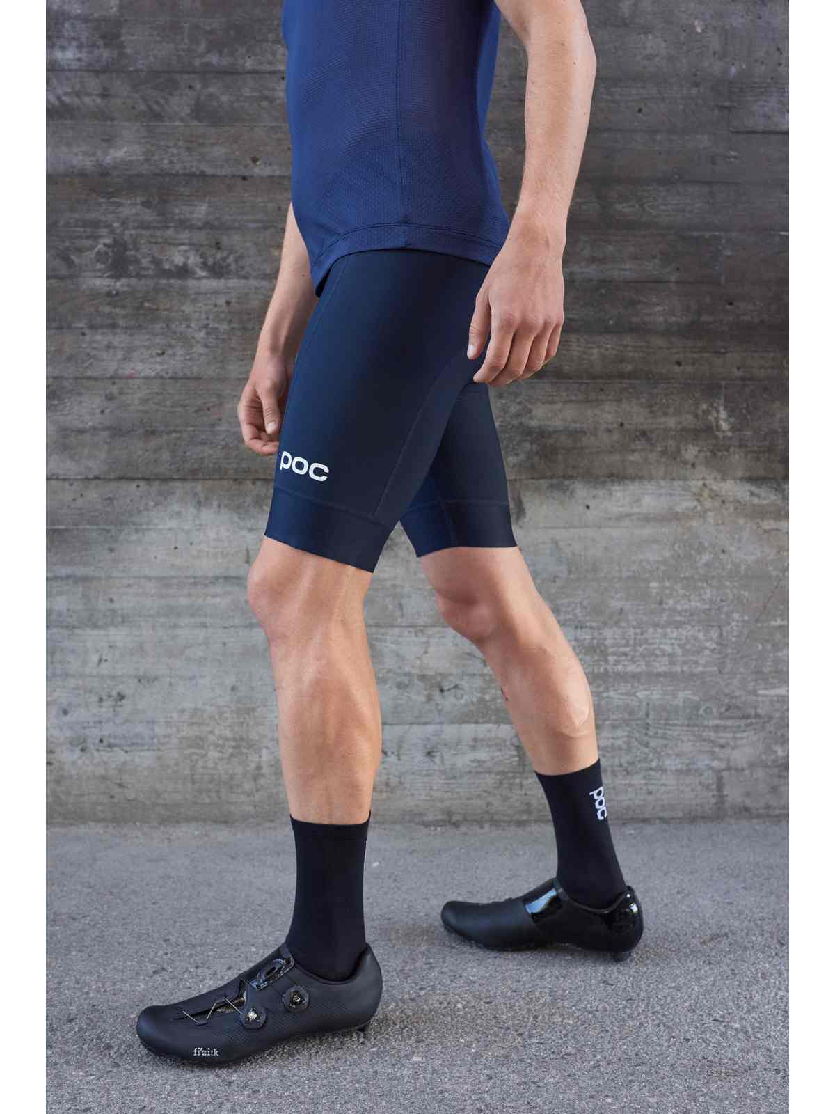 Spodenki rowerowe POC M's Air Indoor Shorts - Turmaline Navy - Image 2
