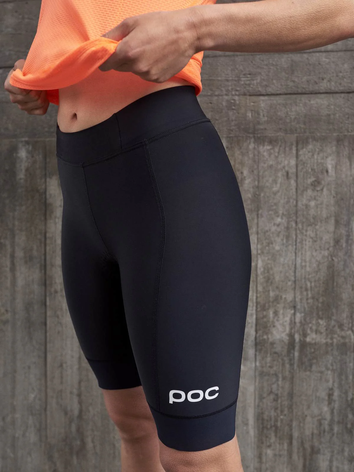 Spodenki rowerowe POC W's Air Indoor Shorts - Uran. Black - Image 2