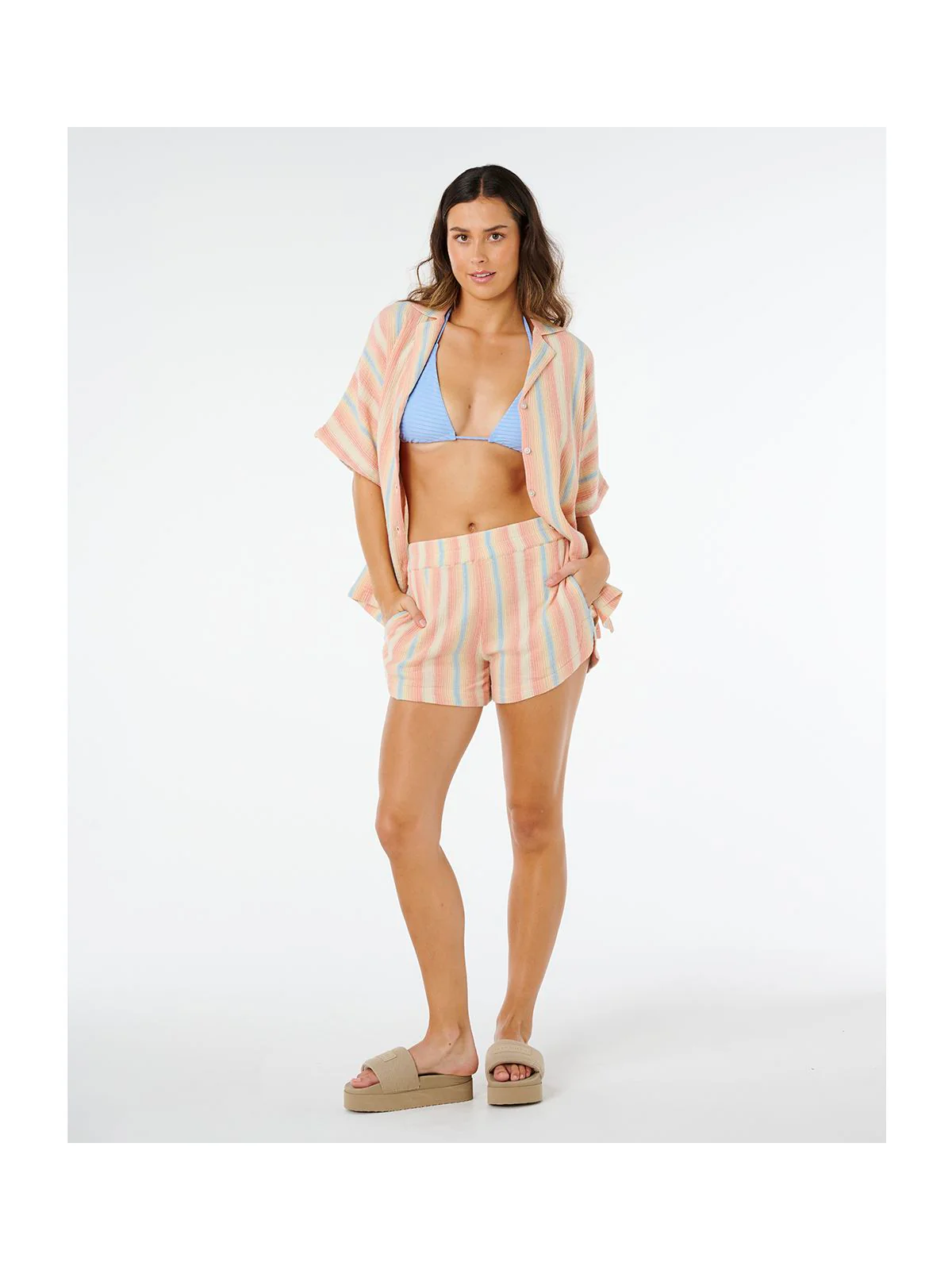 Szorty damskie RIP CURL Premium Surf Stripe Short multikolor - Image 3