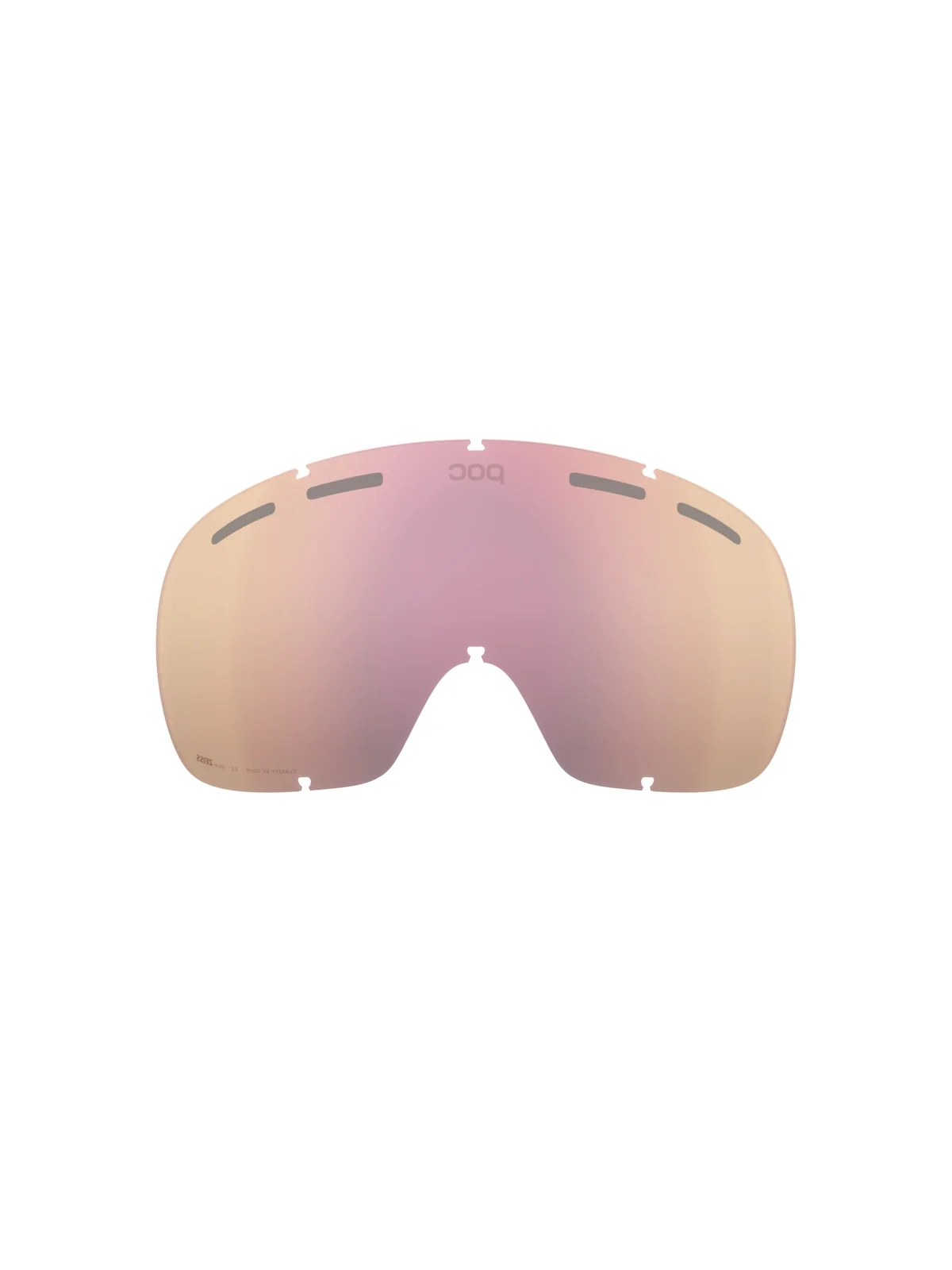 Szyby do gogli POC Fovea/Fovea Race | Clarity Intense/Partly Sunny Orange - Image 2