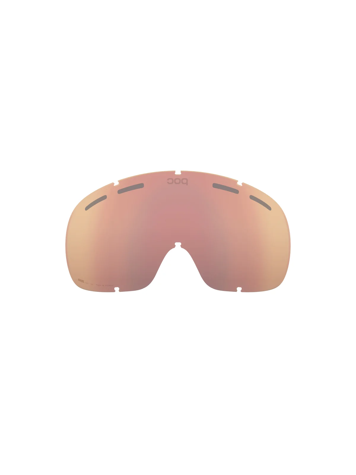 Szyby do gogli POC Fovea Mid/Fovea Mid Race | Clarity Intense/Sunny Gold - Image 2