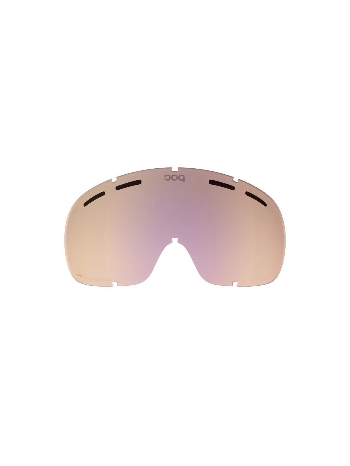 Szyby do gogli POC Fovea Mid/Fovea Mid Race | Clarity Intense/Cloudy Coral - Image 2