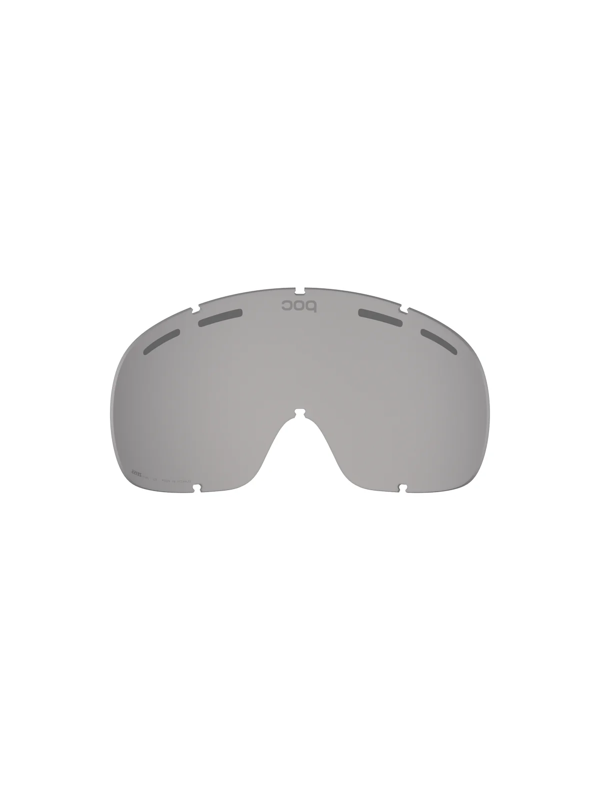 Szyby do gogli POC Fovea Mid/Fovea Mid Race | Clarity Universal/Partly Cloudy Grey - Image 2