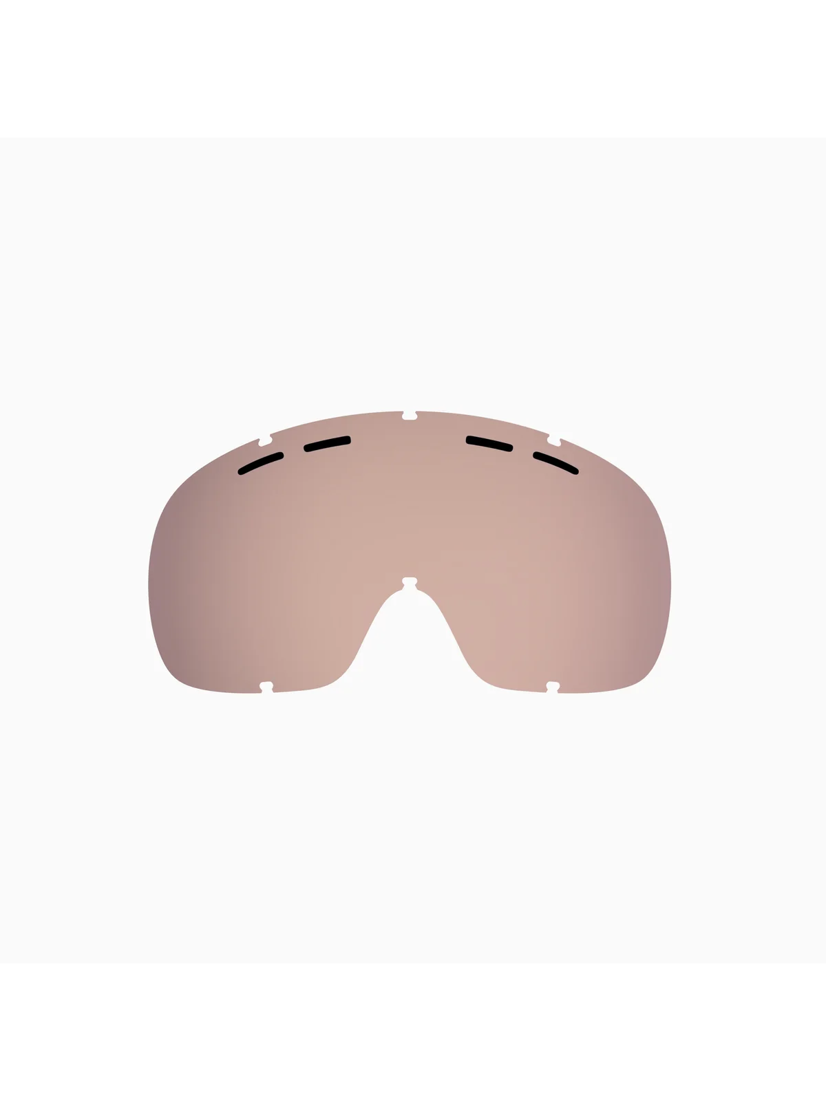 Szyby do gogli POC Fovea Mid Clarity Photochromic Light Pink/Sky Blue - Image 2
