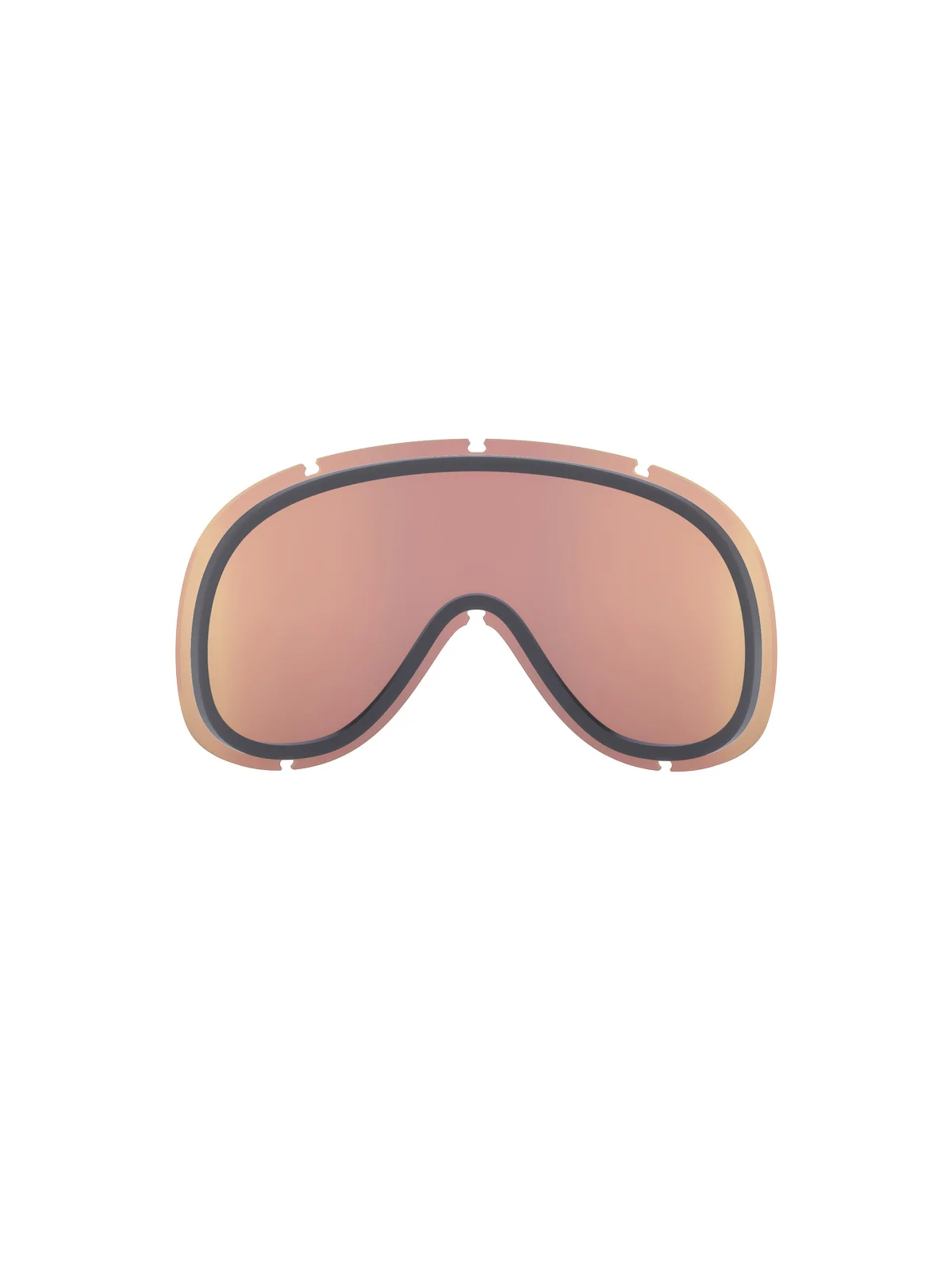 Szyby do gogli POC Retina Mid/Retina Mid Race | Clarity Intense/Sunny Gold - Image 2