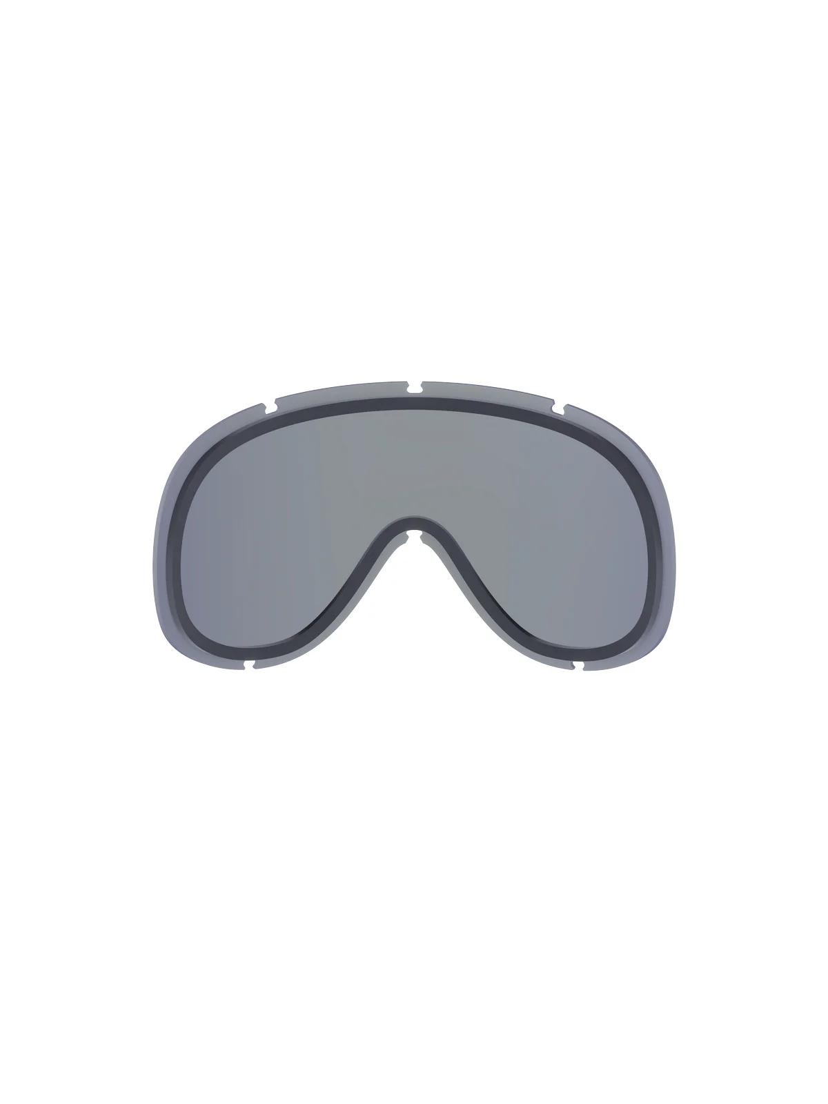 Szyby do gogli POC Retina Mid/Retina Mid Race | Clarity Highly Intense/Sunny Silver - Image 2