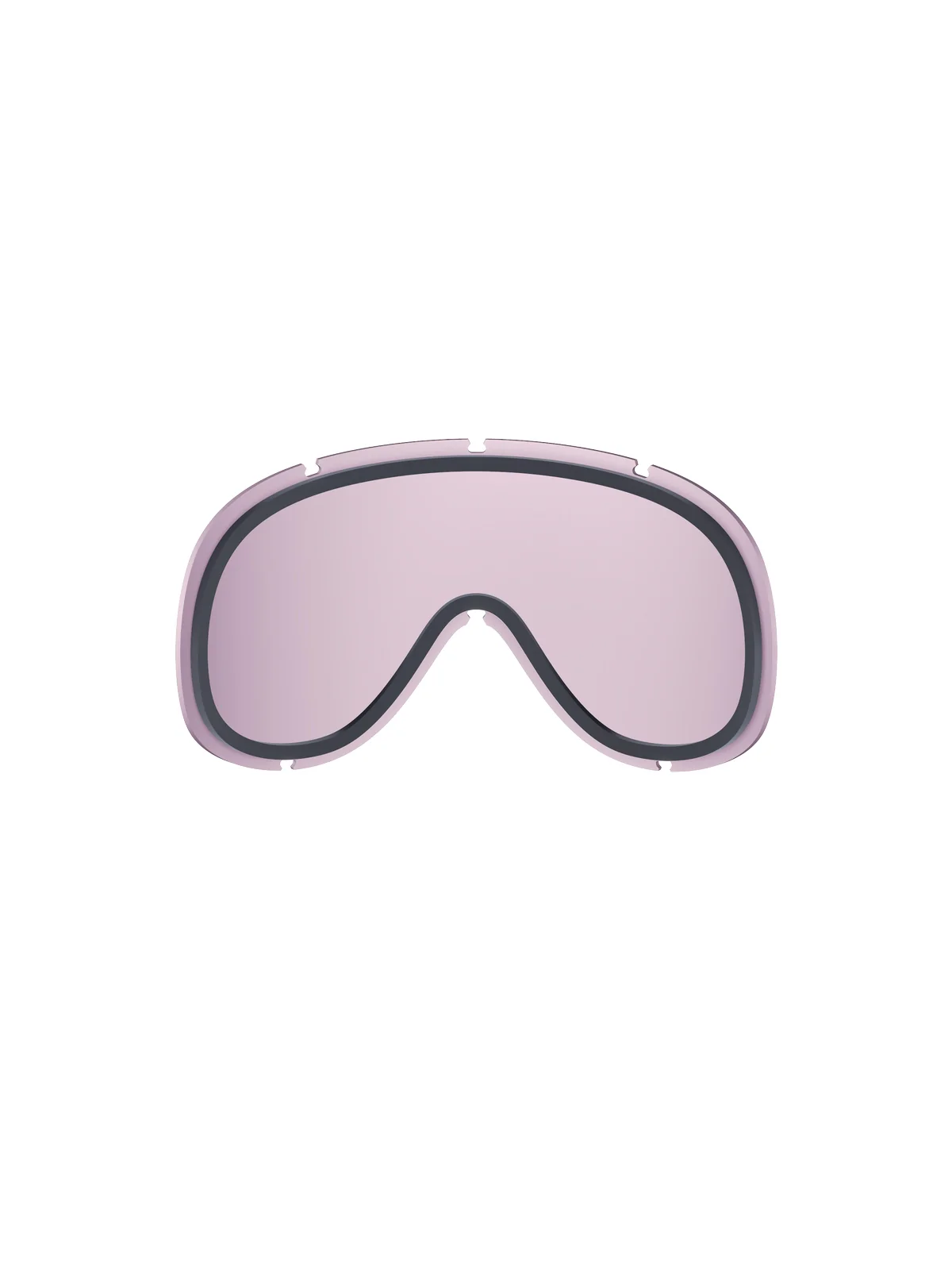 Szyby do gogli POC Retina Mid/Retina Mid Race | Clarity Highly Intense/Low Light Pink - Image 2