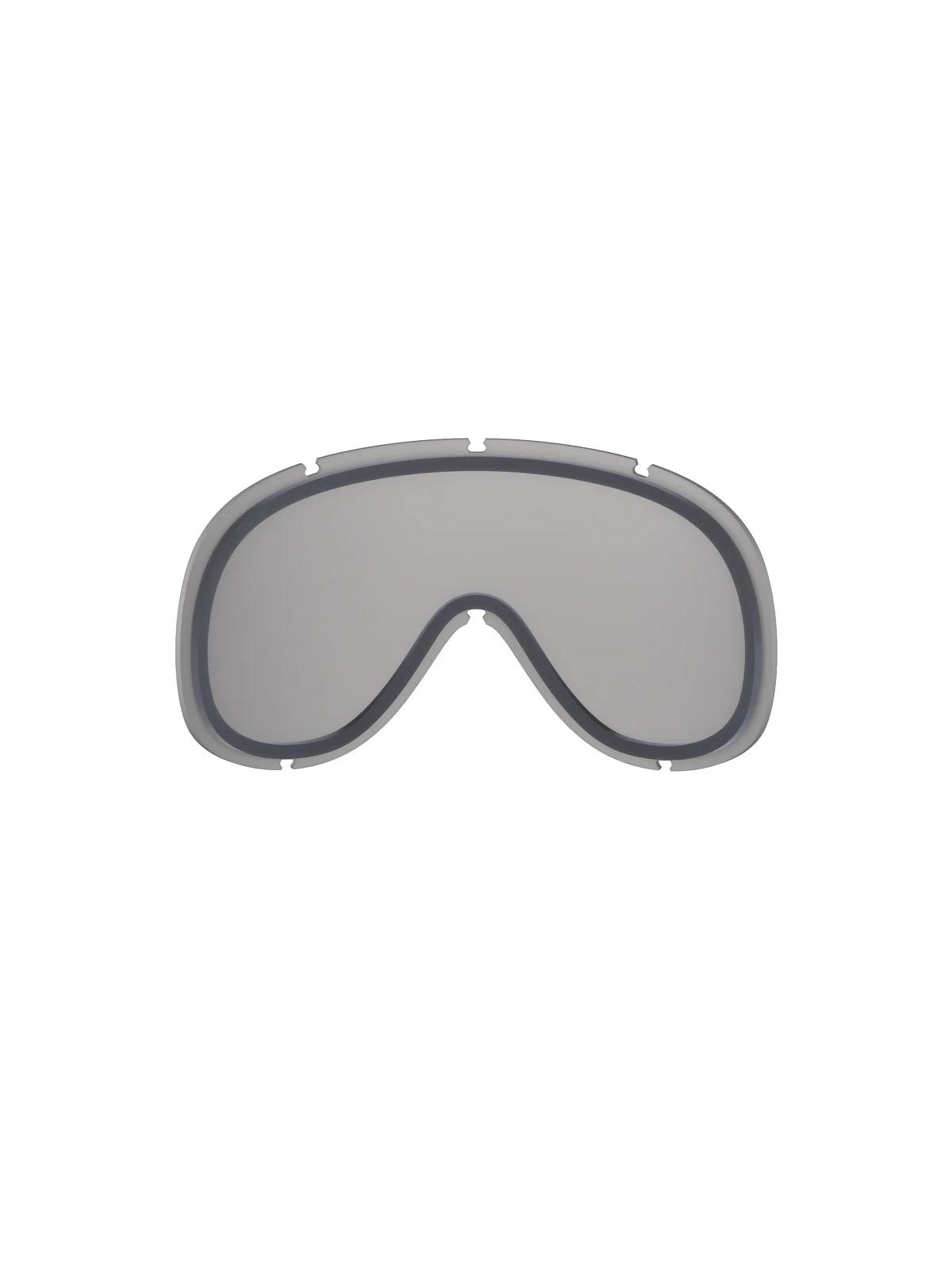 Szyby do gogli POC Retina Mid/Retina Mid Race | Clarity Universal/Partly Cloudy Grey - Image 2