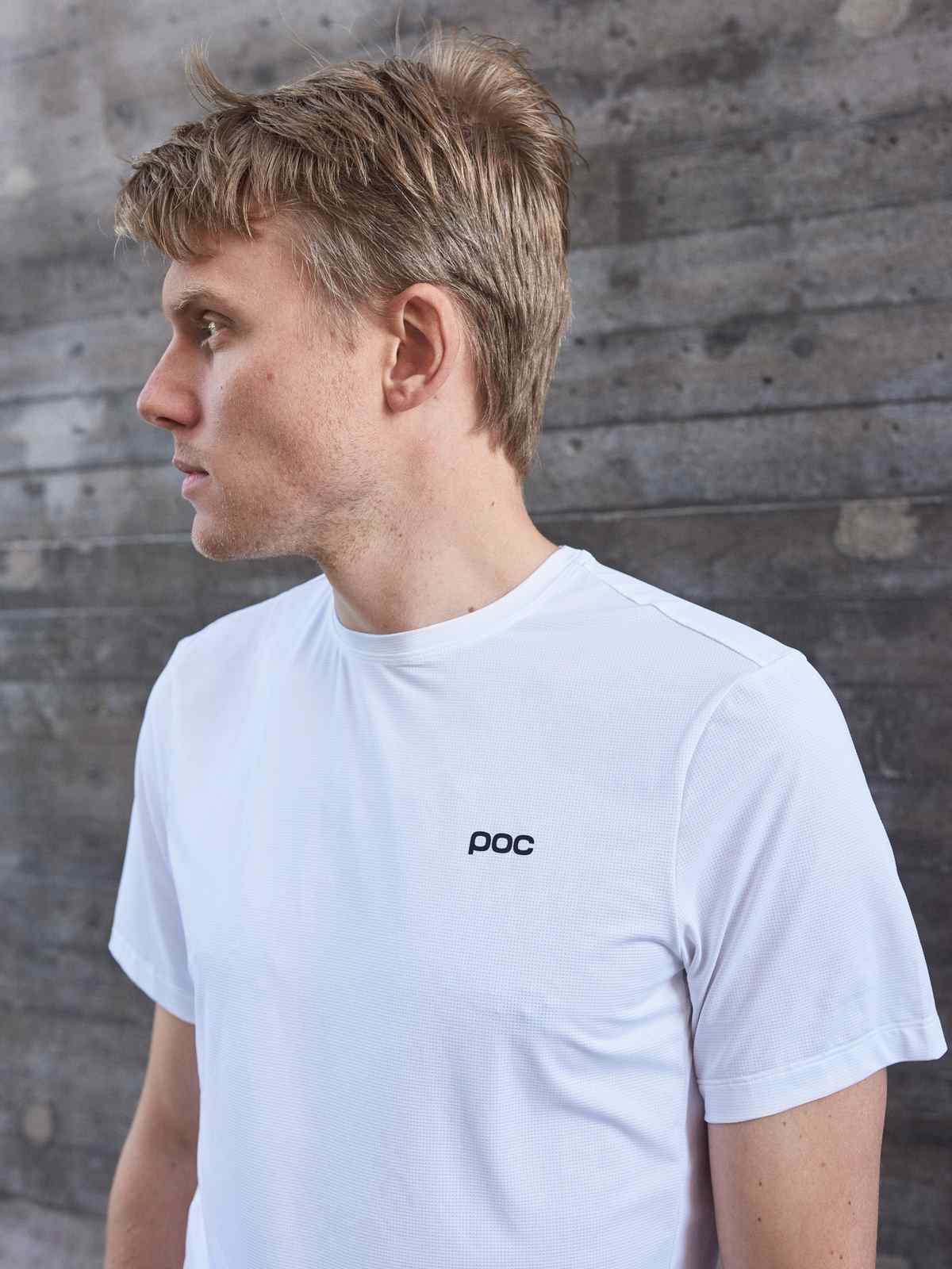 T-Shirt POC AIR Tee - Hydr. White - Image 4