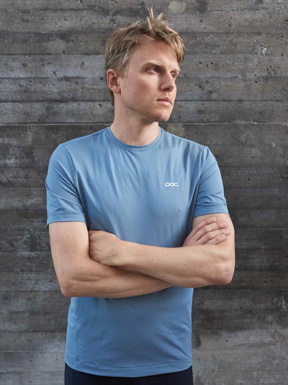 T-Shirt POC AIR Tee - Calcite Blue - Image 5