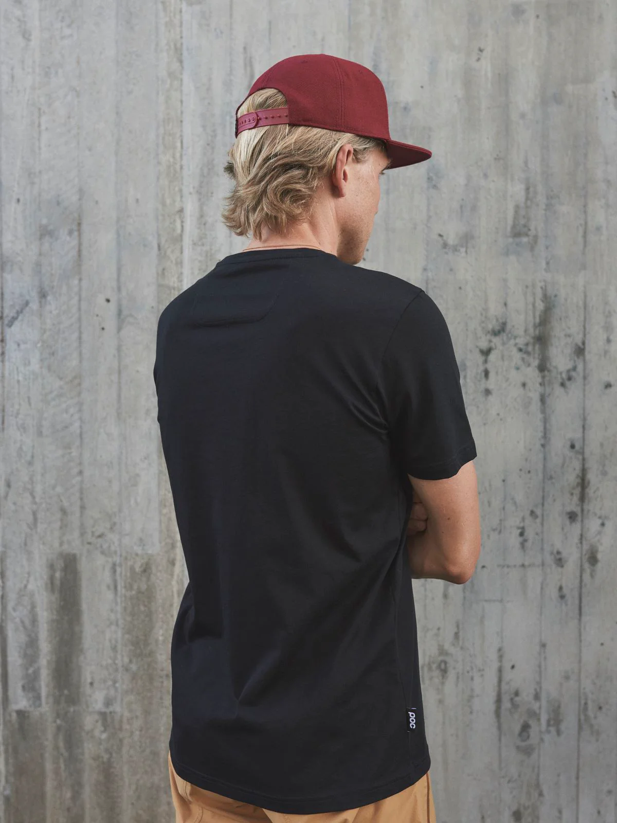 T-Shirt POC TEE - Ur. Black - Image 3
