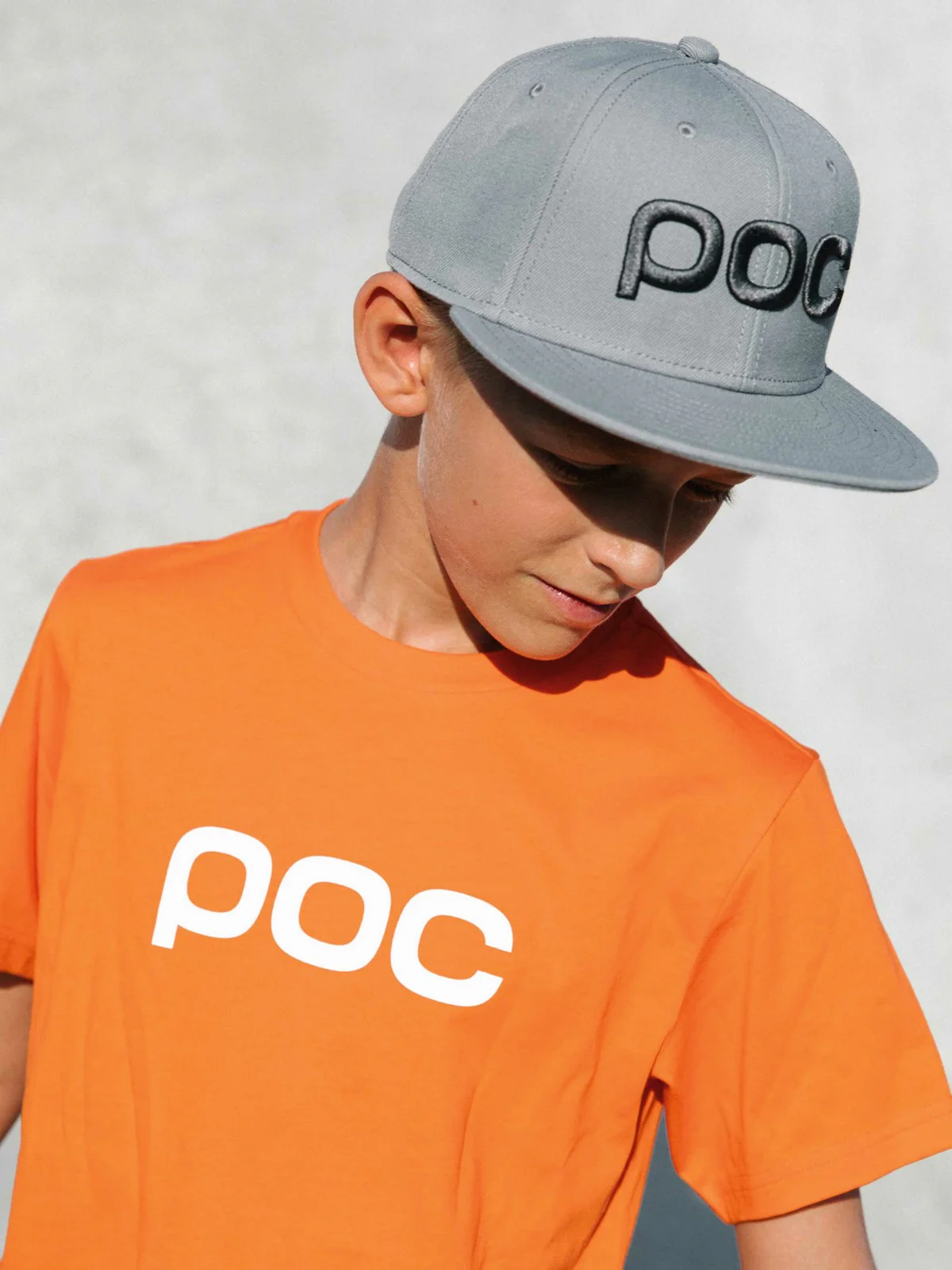 T-Shirt POC TEE JR - Zink Orange - Image 2