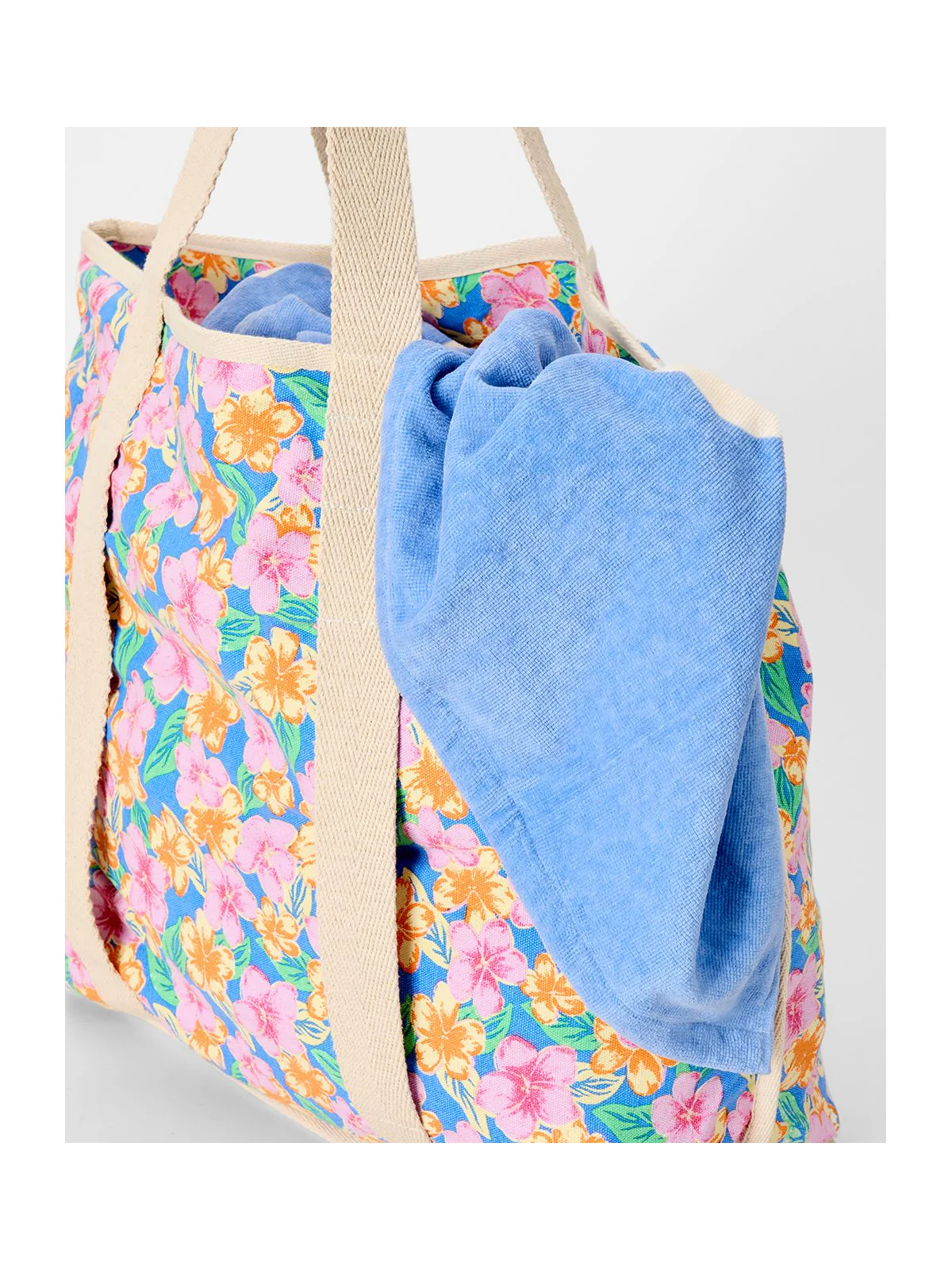 Torebka damska RIP CURL Mixed Canvas 31L Tote multikolor - Image 3