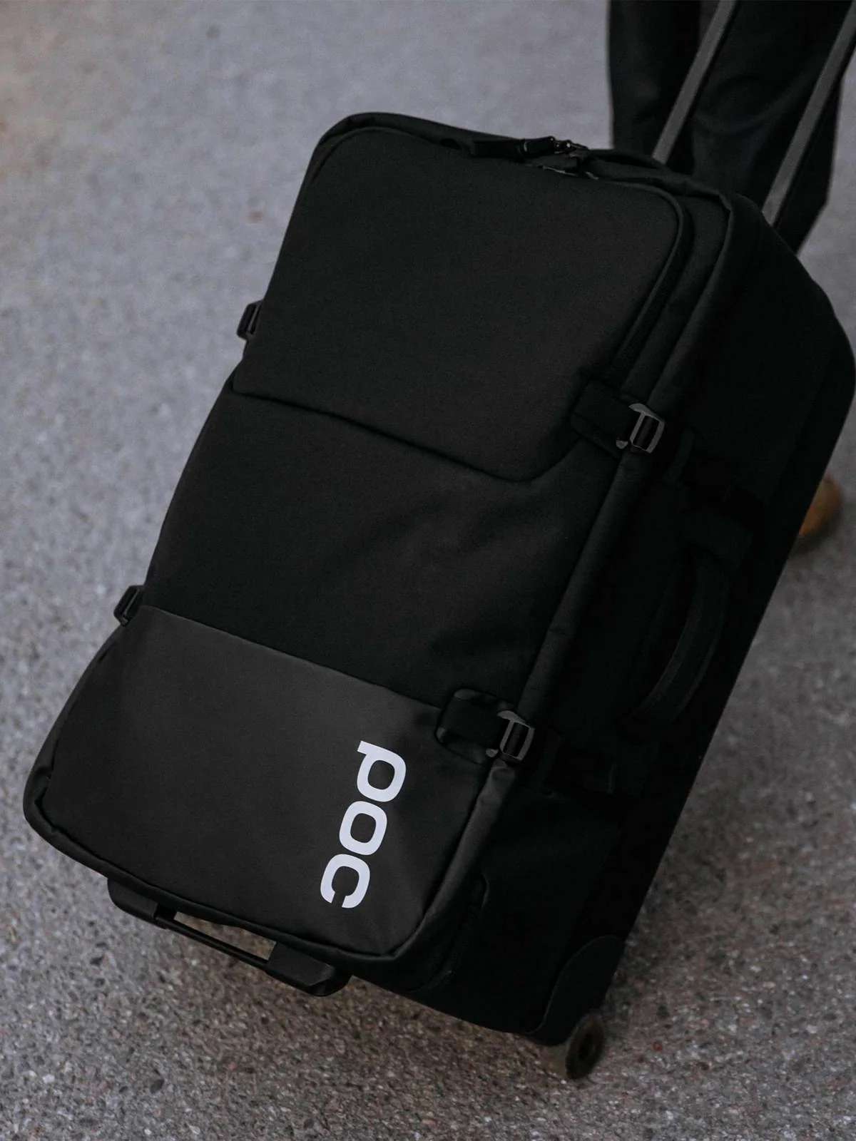 Walizka POC TROLLEY 100L - Ur. Black - Image 2